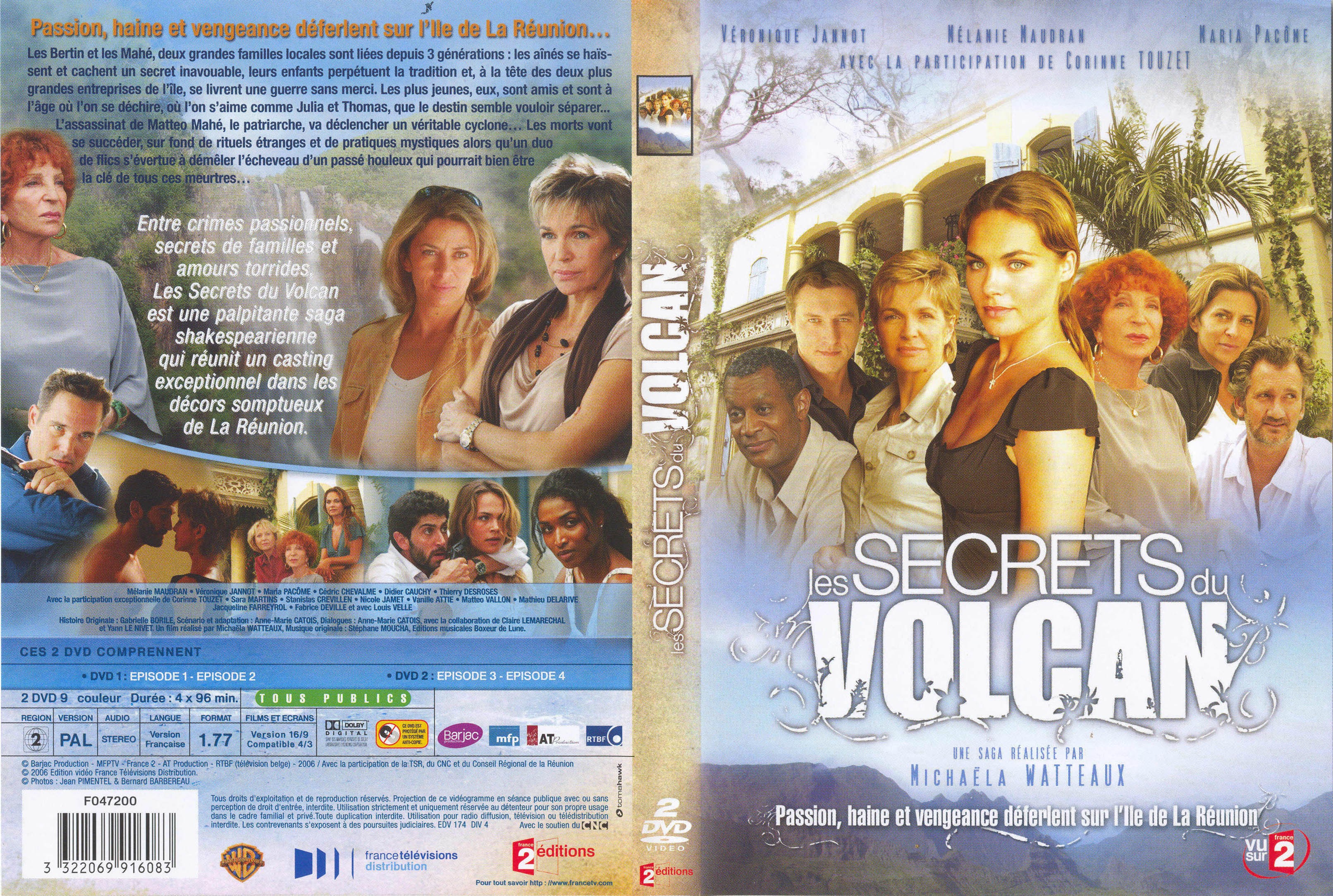 Jaquette DVD Les secrets du volcan