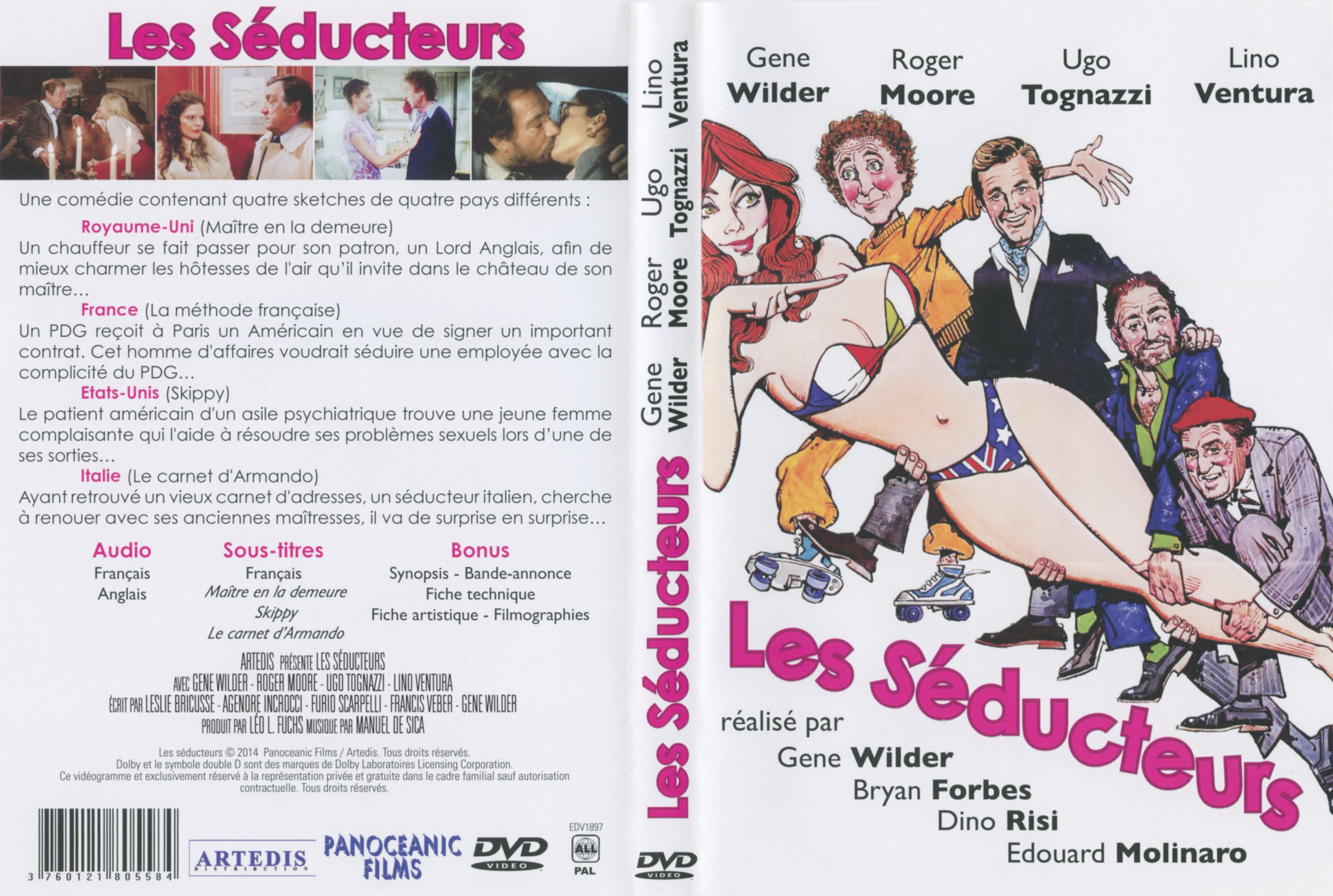 Jaquette DVD Les sducteurs