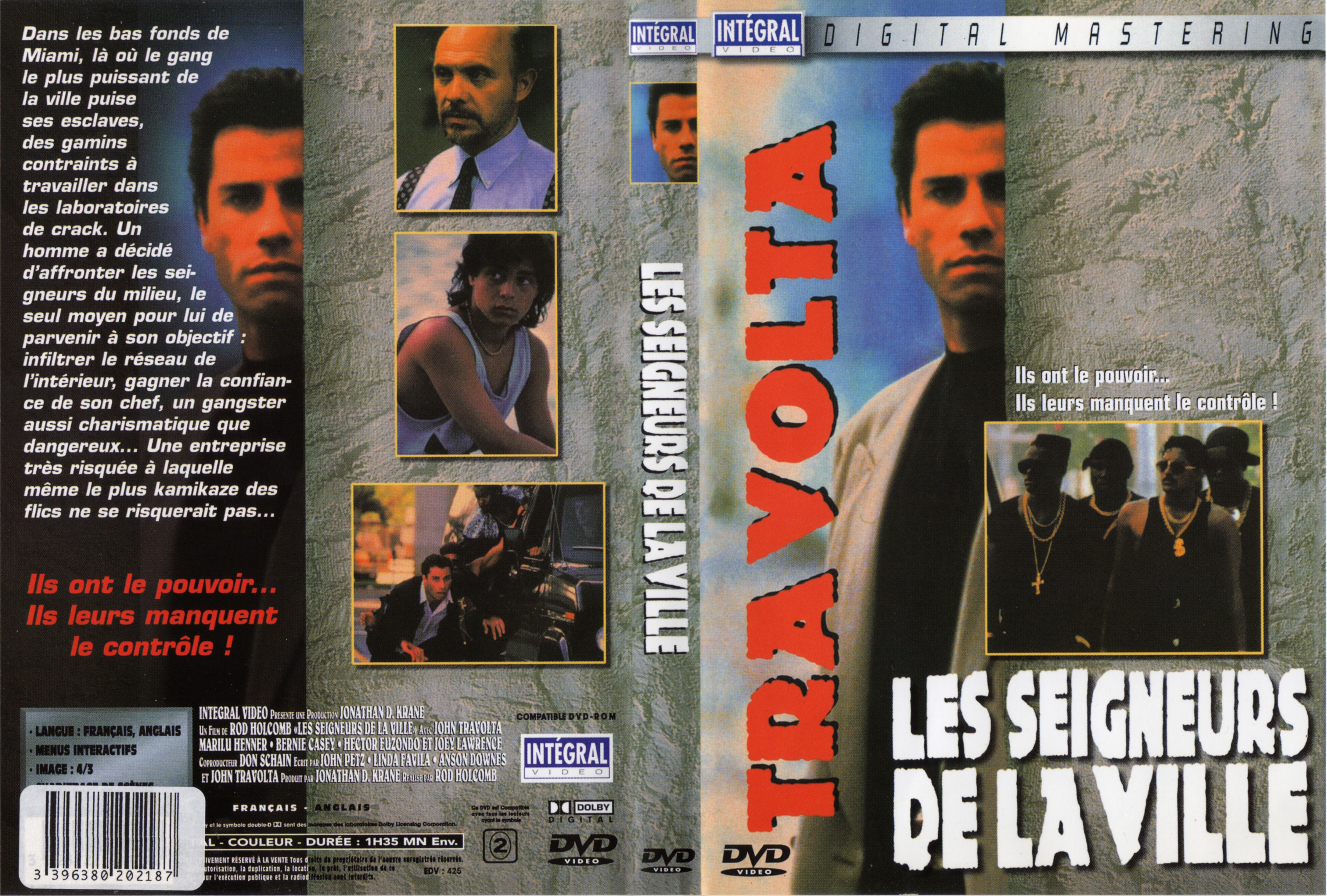 Jaquette DVD Les seigneurs de la ville