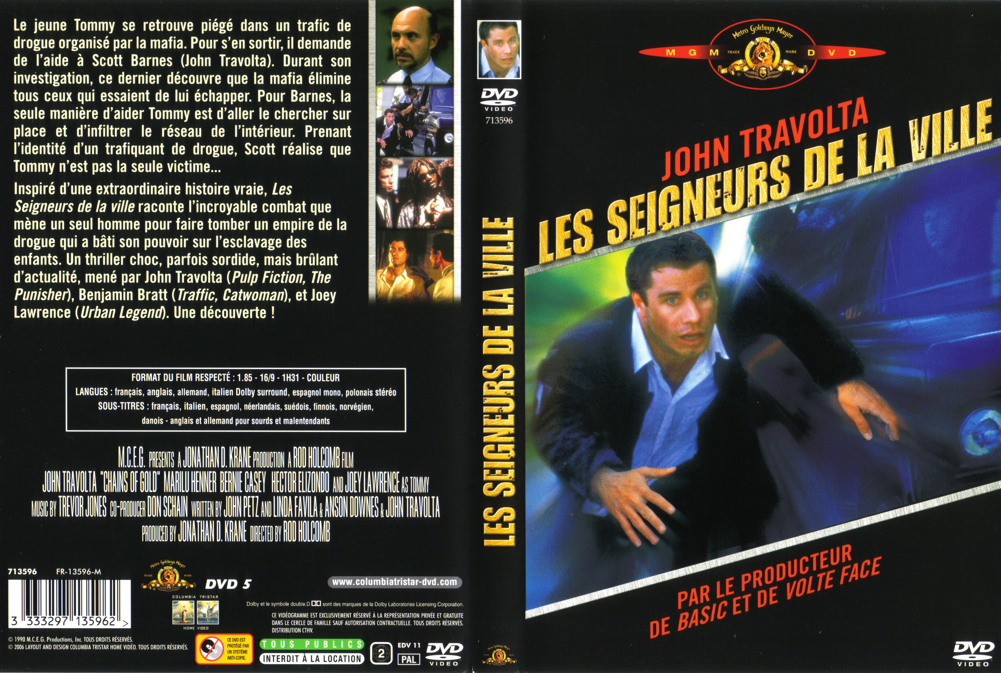 Jaquette DVD Les seigneurs de la ville v2