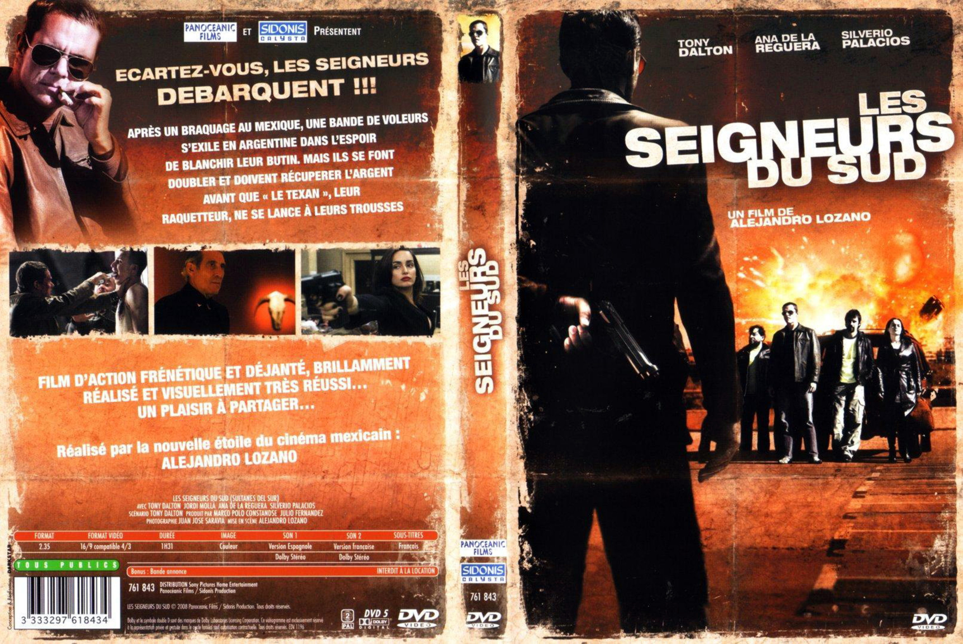 Jaquette DVD Les seigneurs du sud