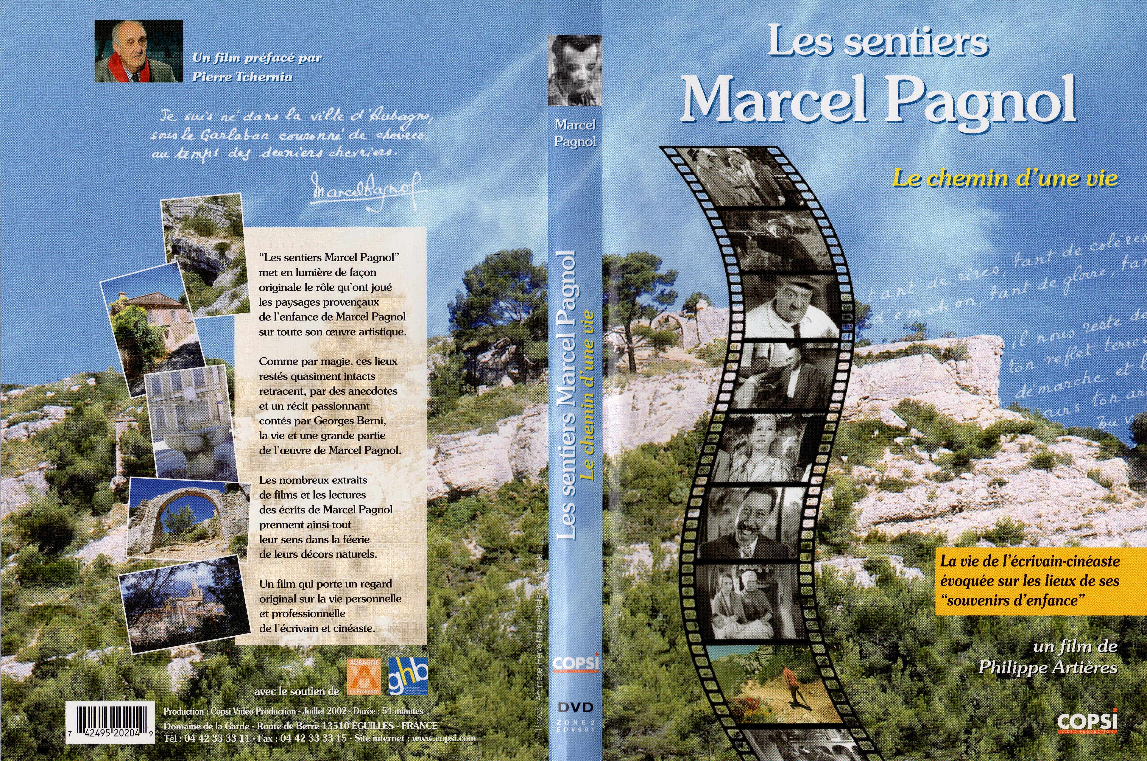 Jaquette DVD Les sentiers Marcel Pagnol