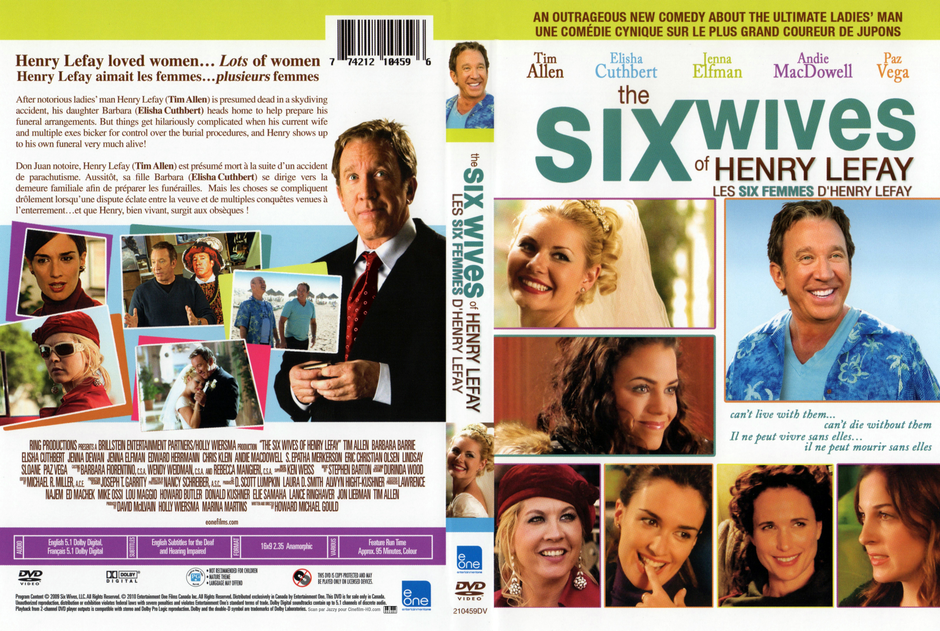 Jaquette DVD Les six femmes d