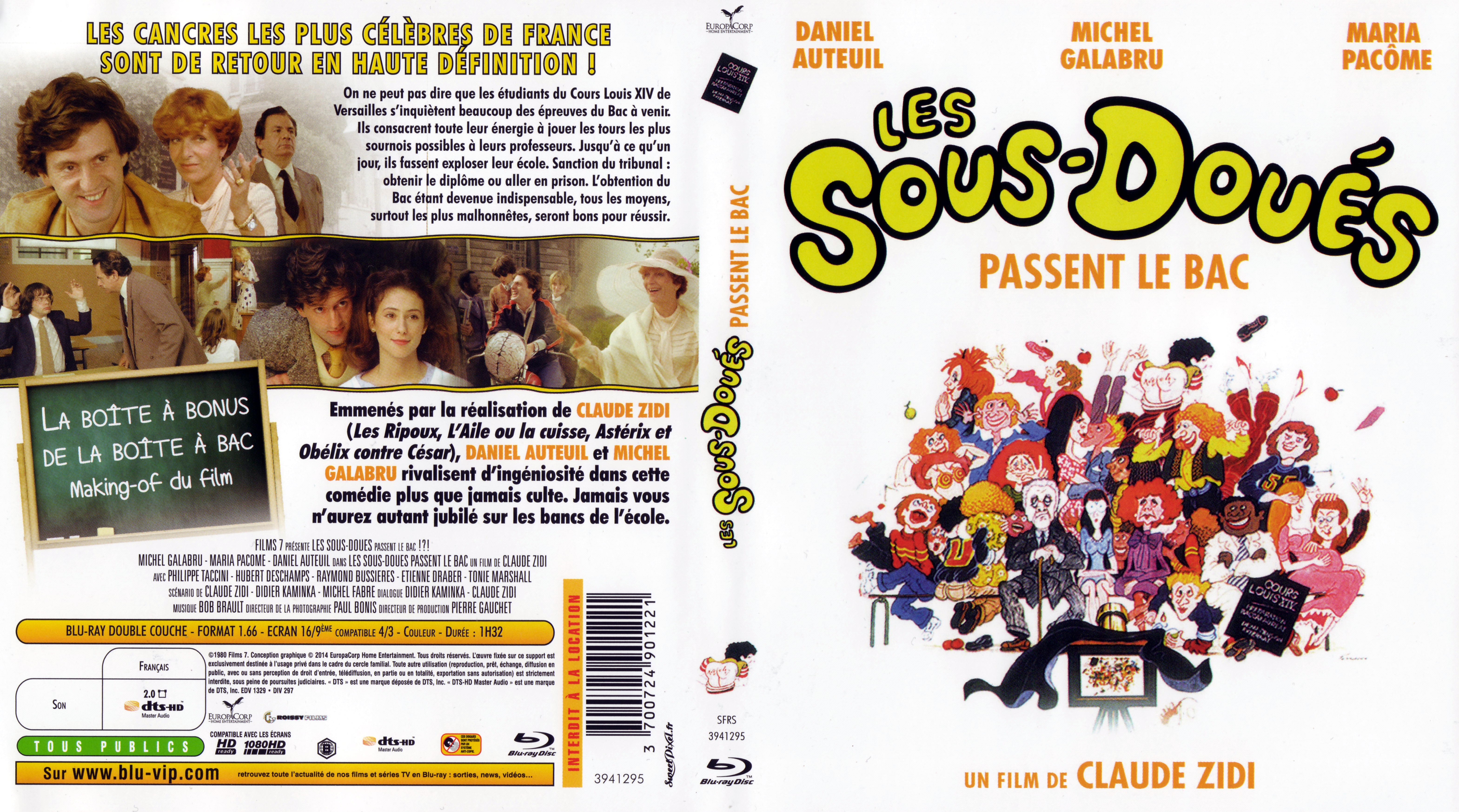 Jaquette DVD Les sous-dous passent le bac (BLU-RAY)