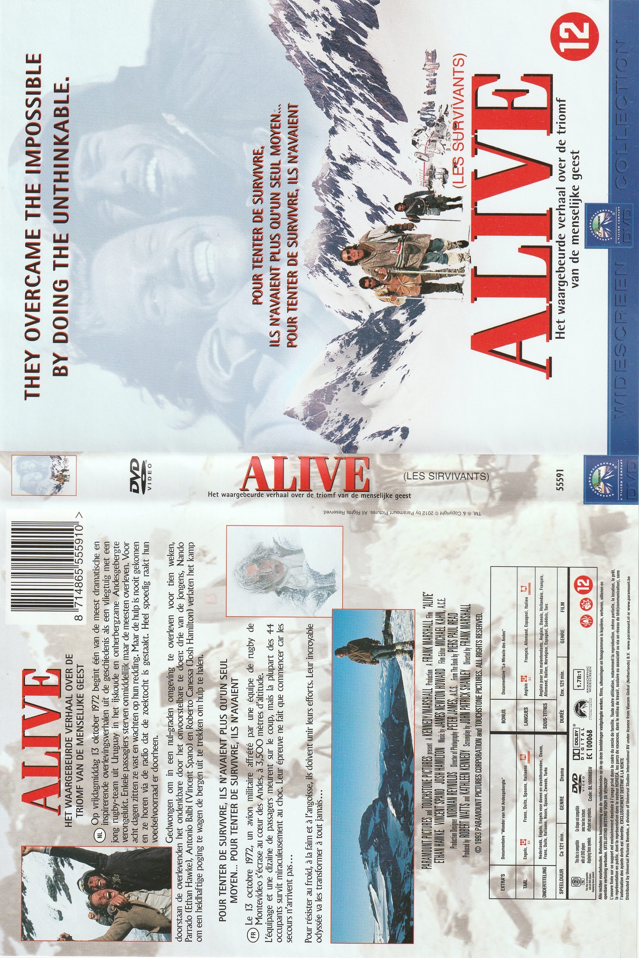 Jaquette DVD Les survivants v2