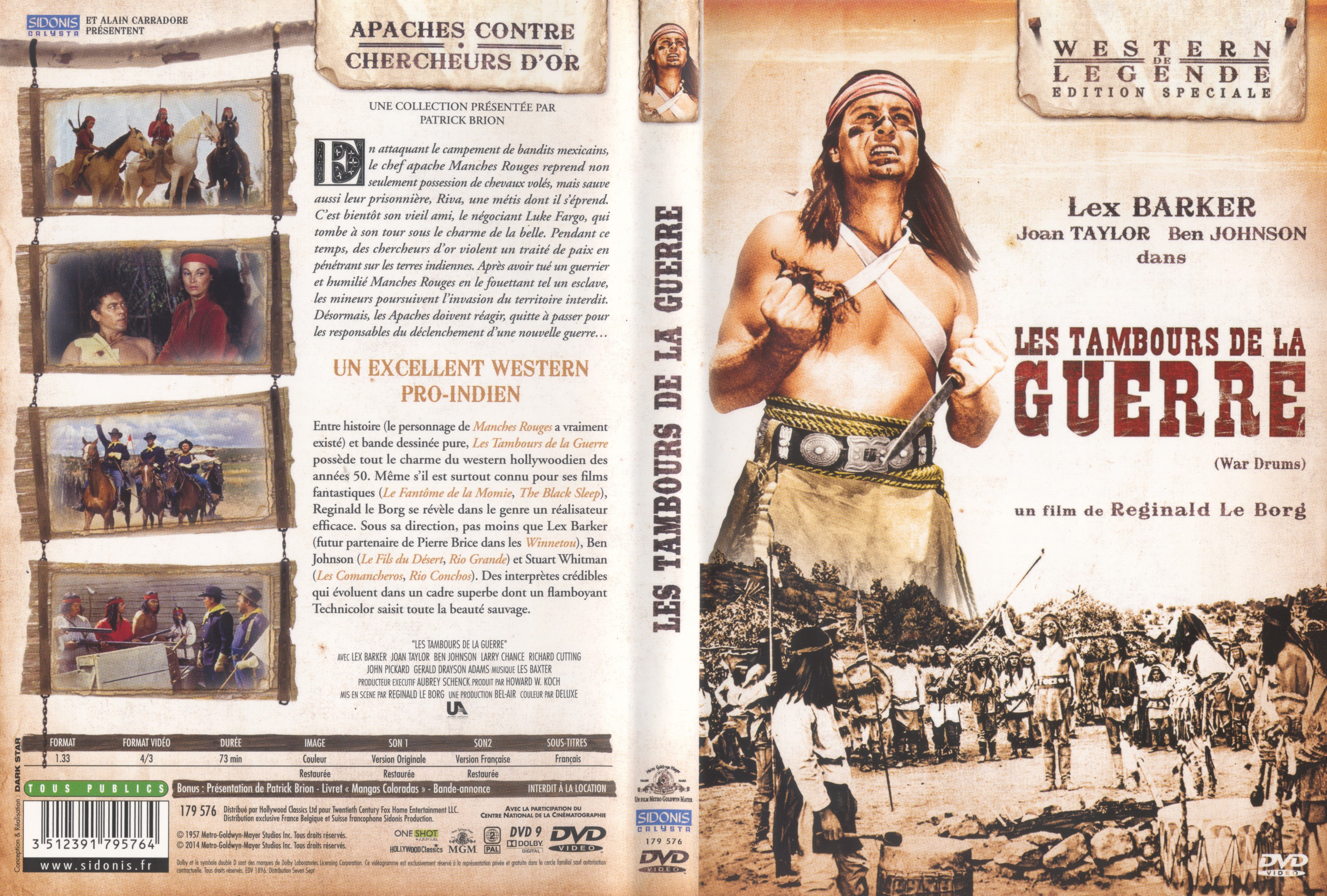 Jaquette DVD Les tambours de la guerre