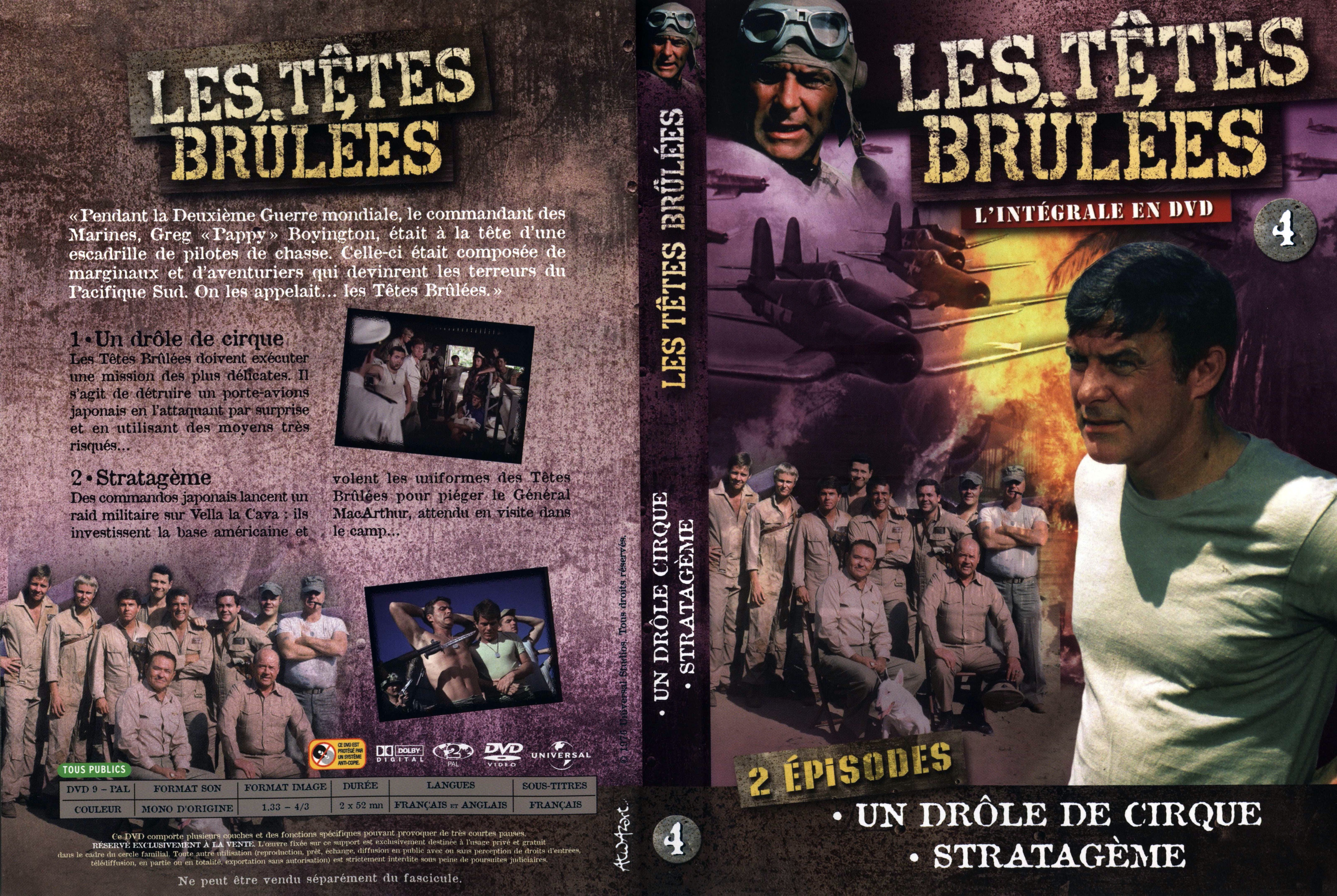 Jaquette DVD Les ttes brules L