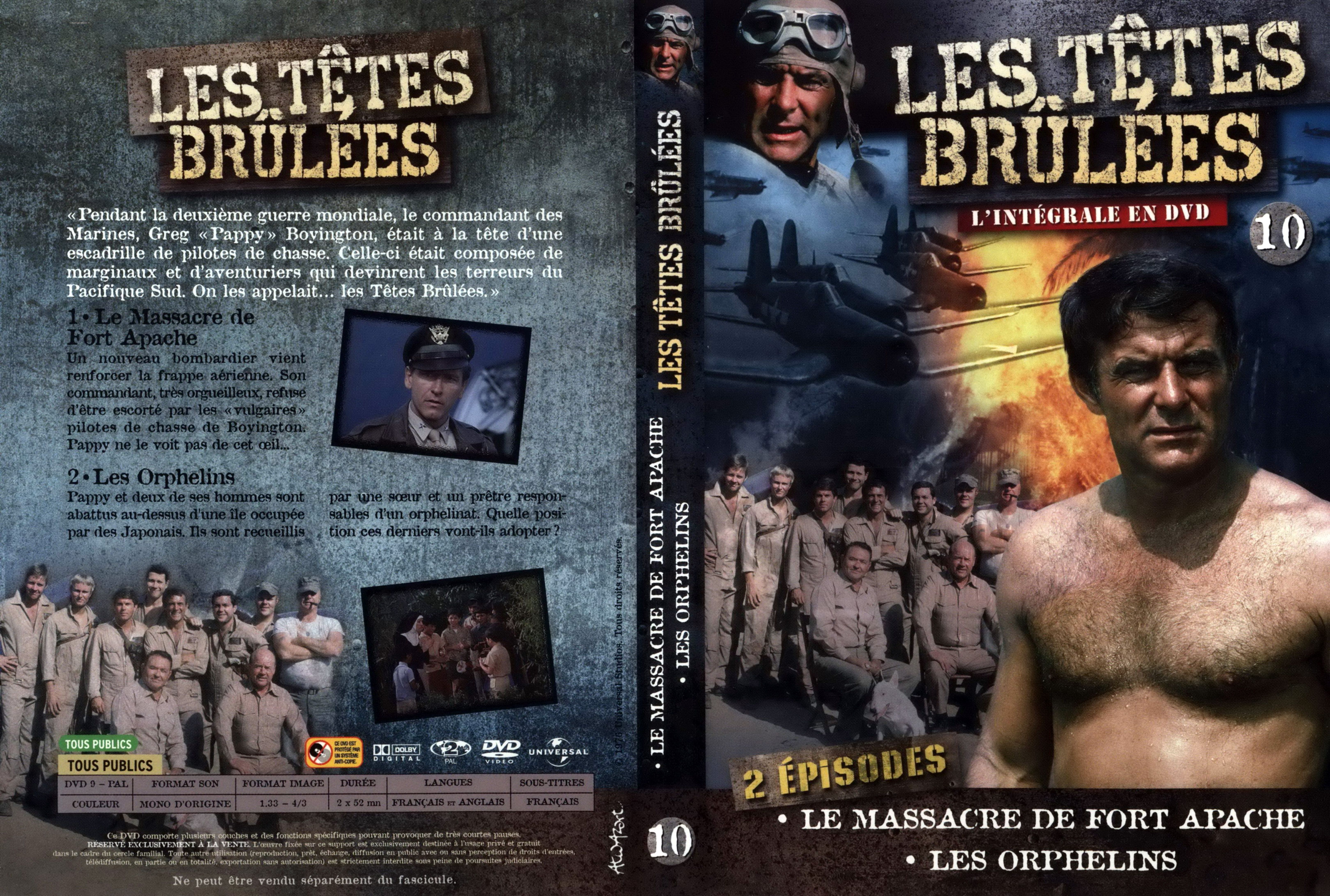 Jaquette DVD Les tetes brules L