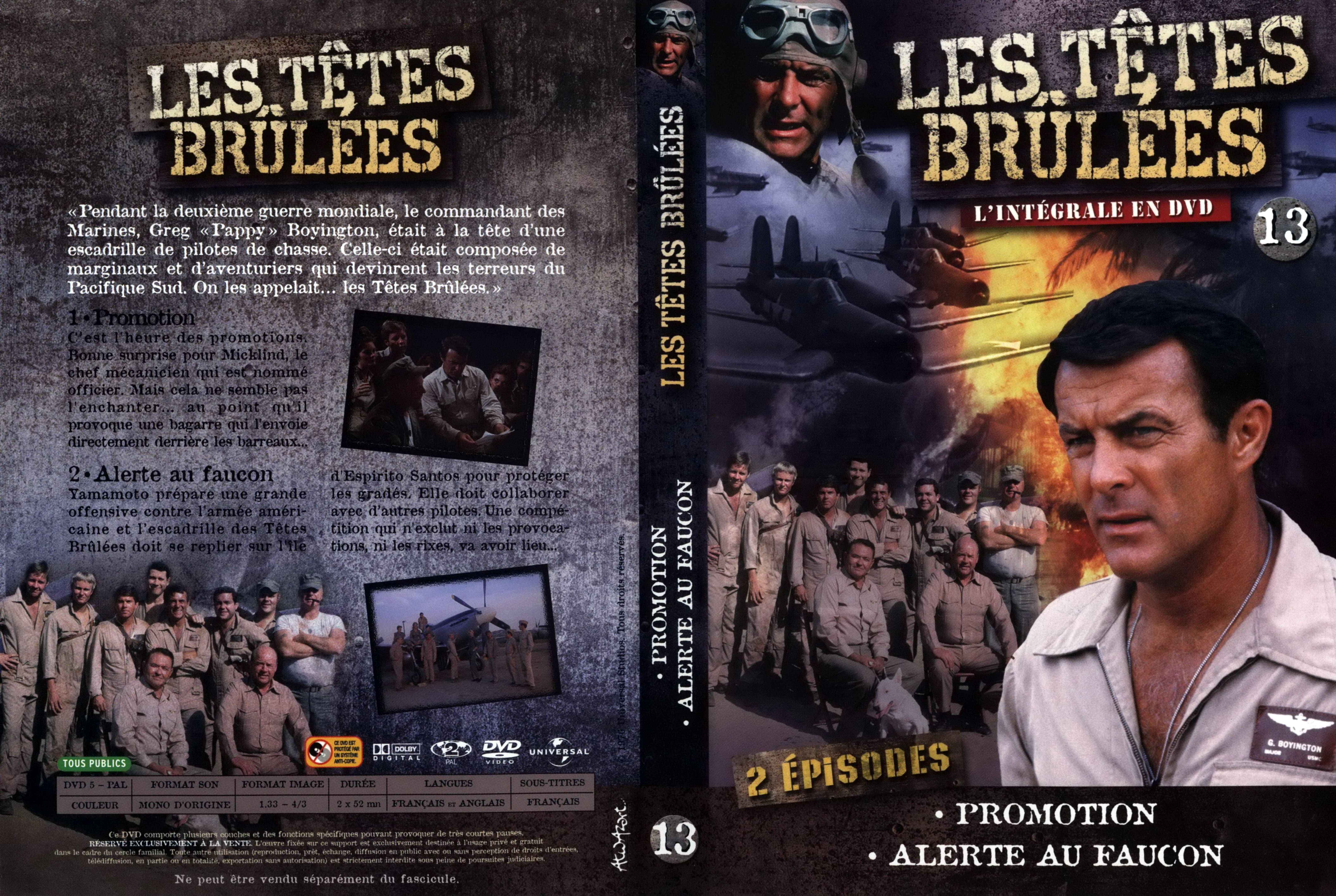 Jaquette DVD Les tetes brules L