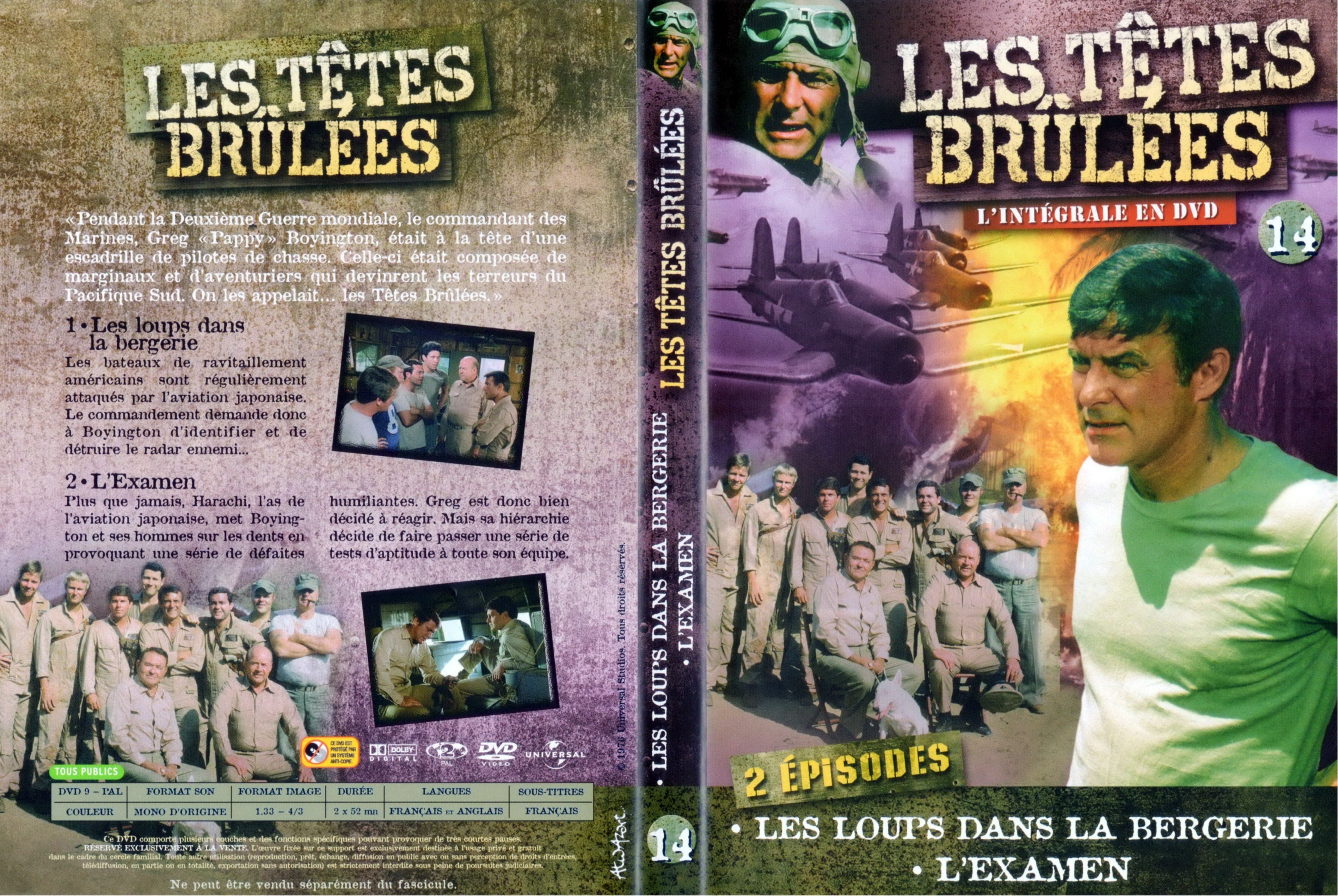 Jaquette DVD Les tetes brules L