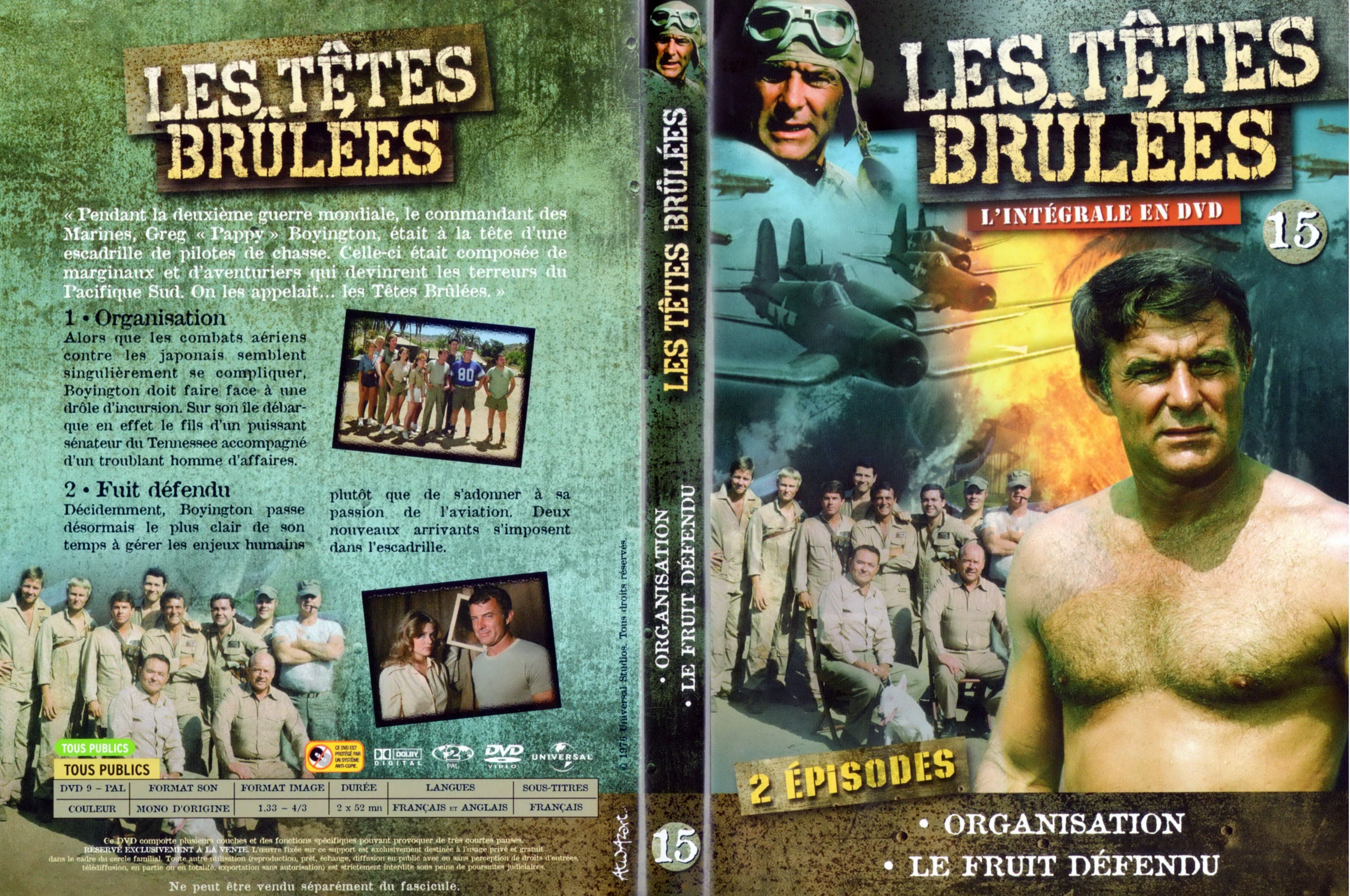 Jaquette DVD Les tetes brules L