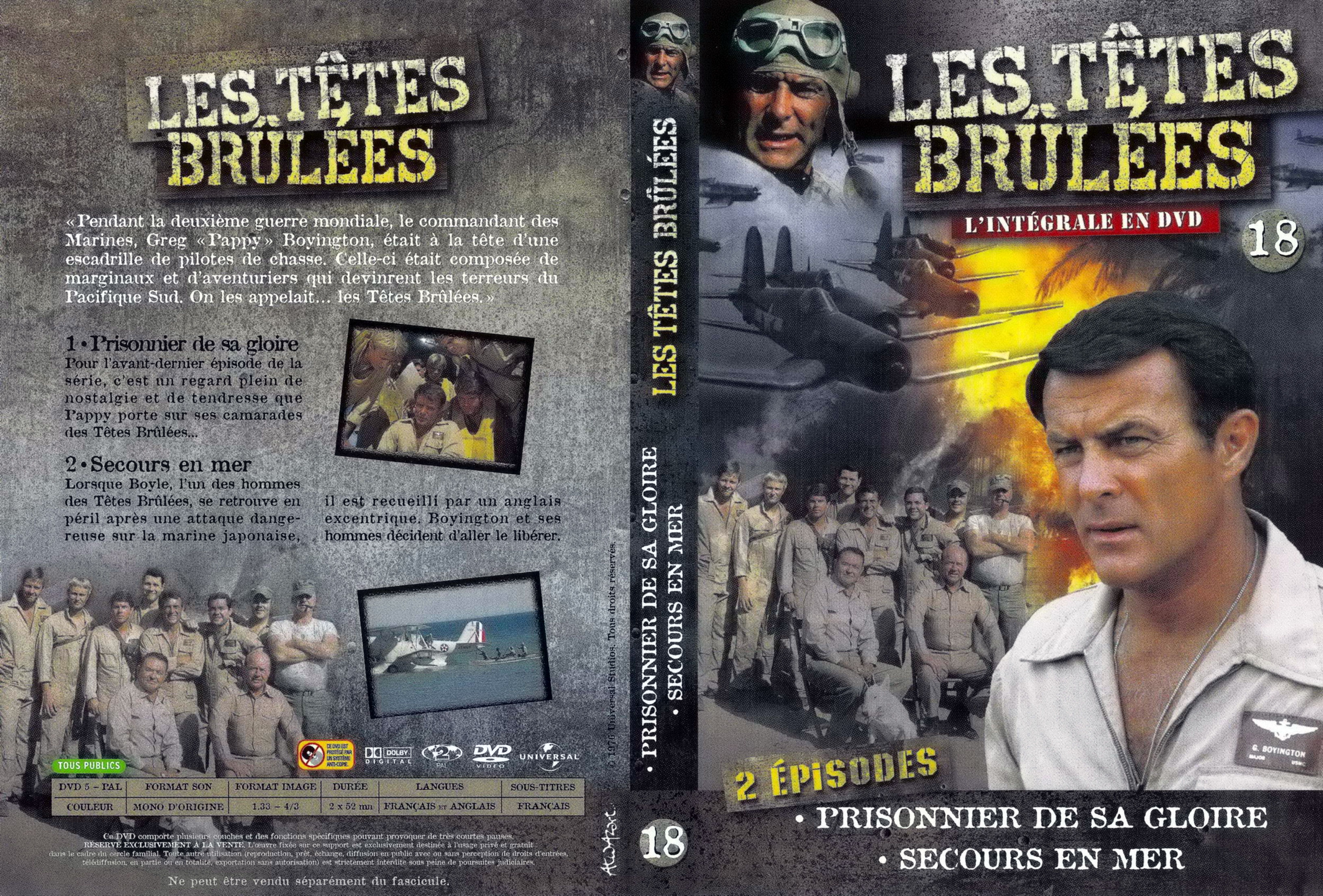 Jaquette DVD Les tetes brules L