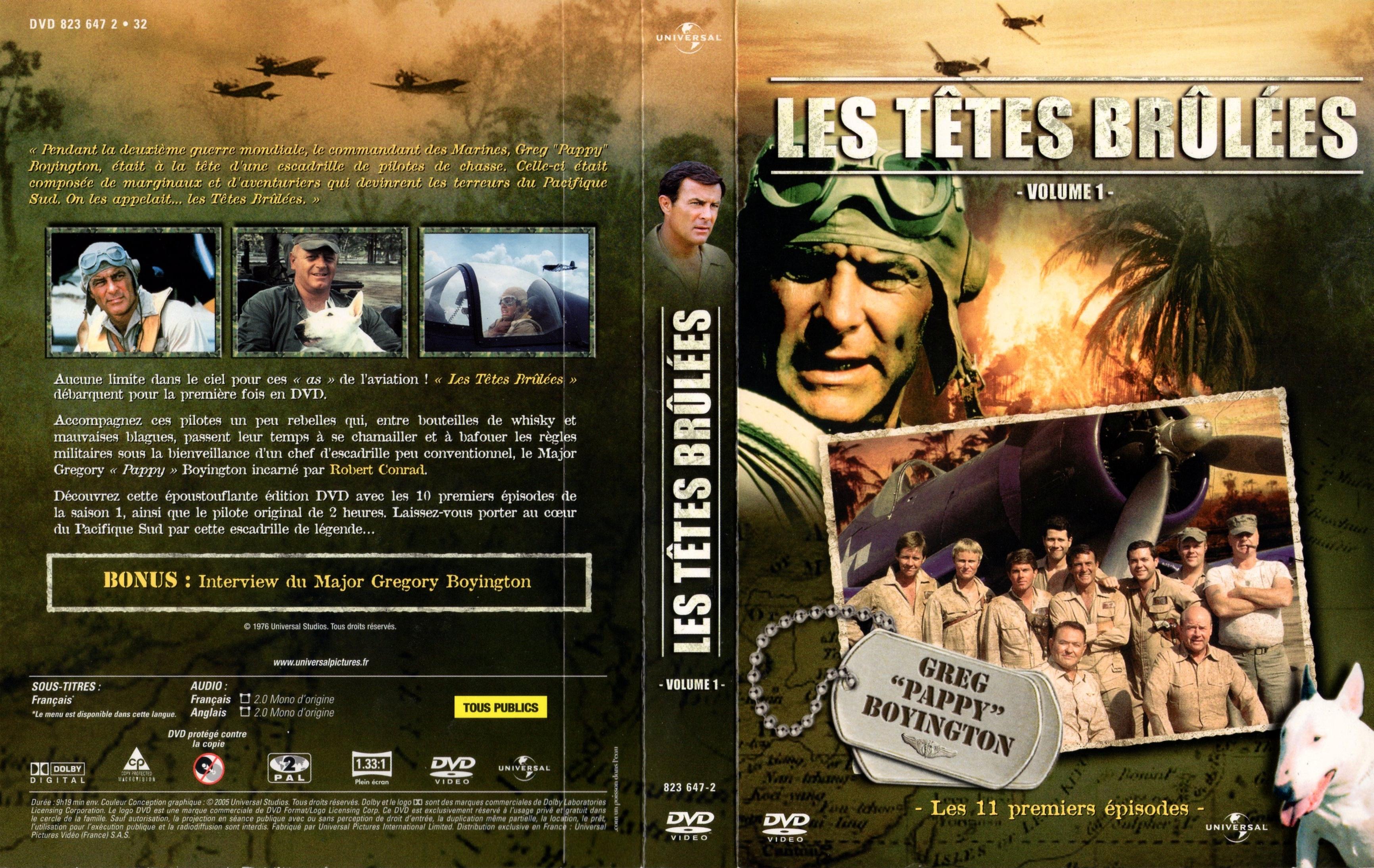 Jaquette DVD Les ttes brules vol 1