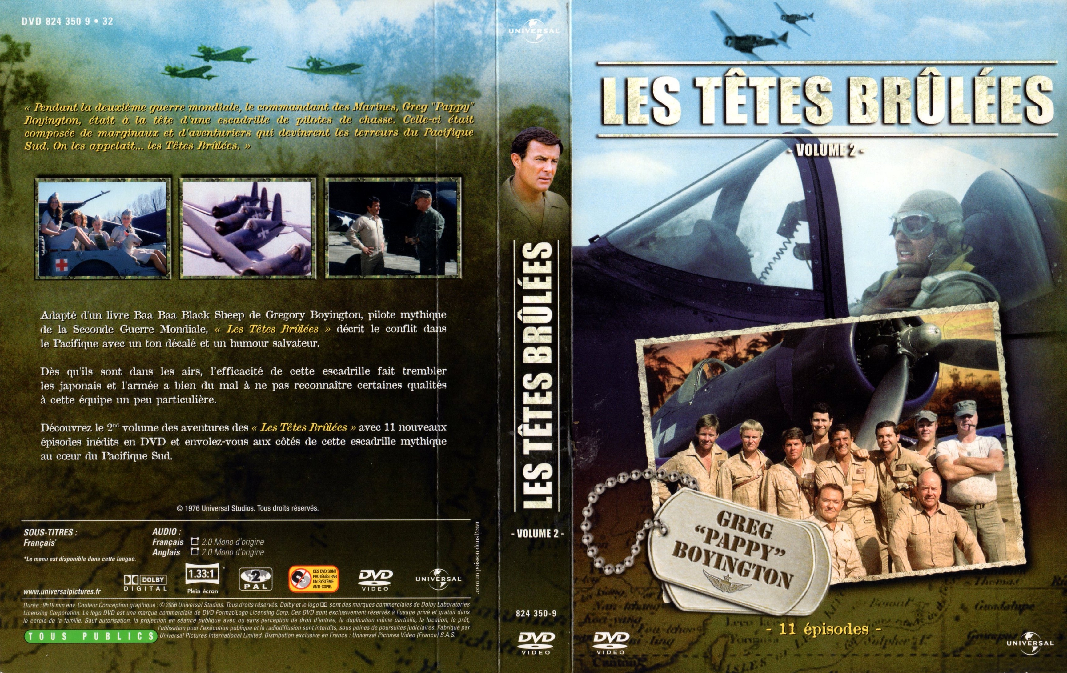 Jaquette DVD Les ttes brules vol 2
