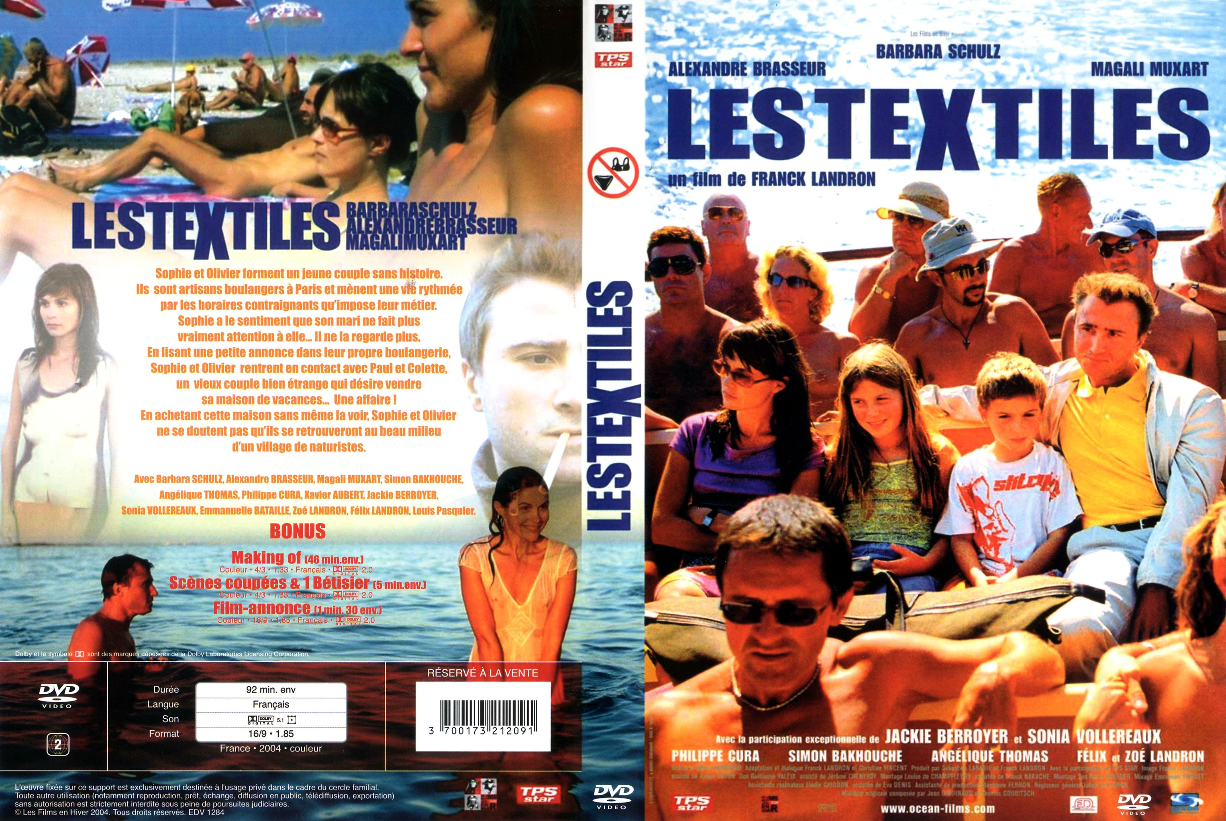 Jaquette DVD Les textiles v2