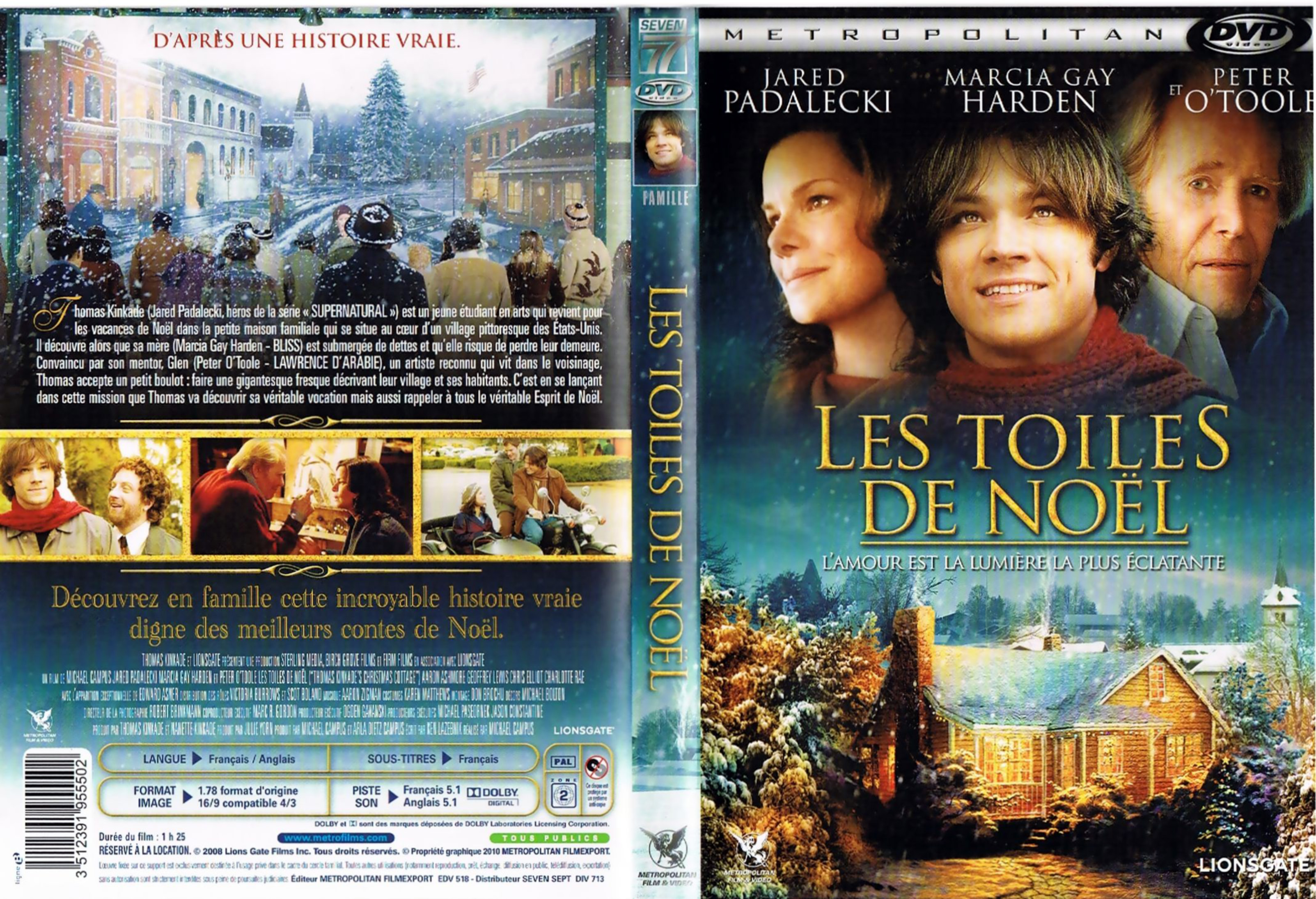 Jaquette DVD Les toiles de noel