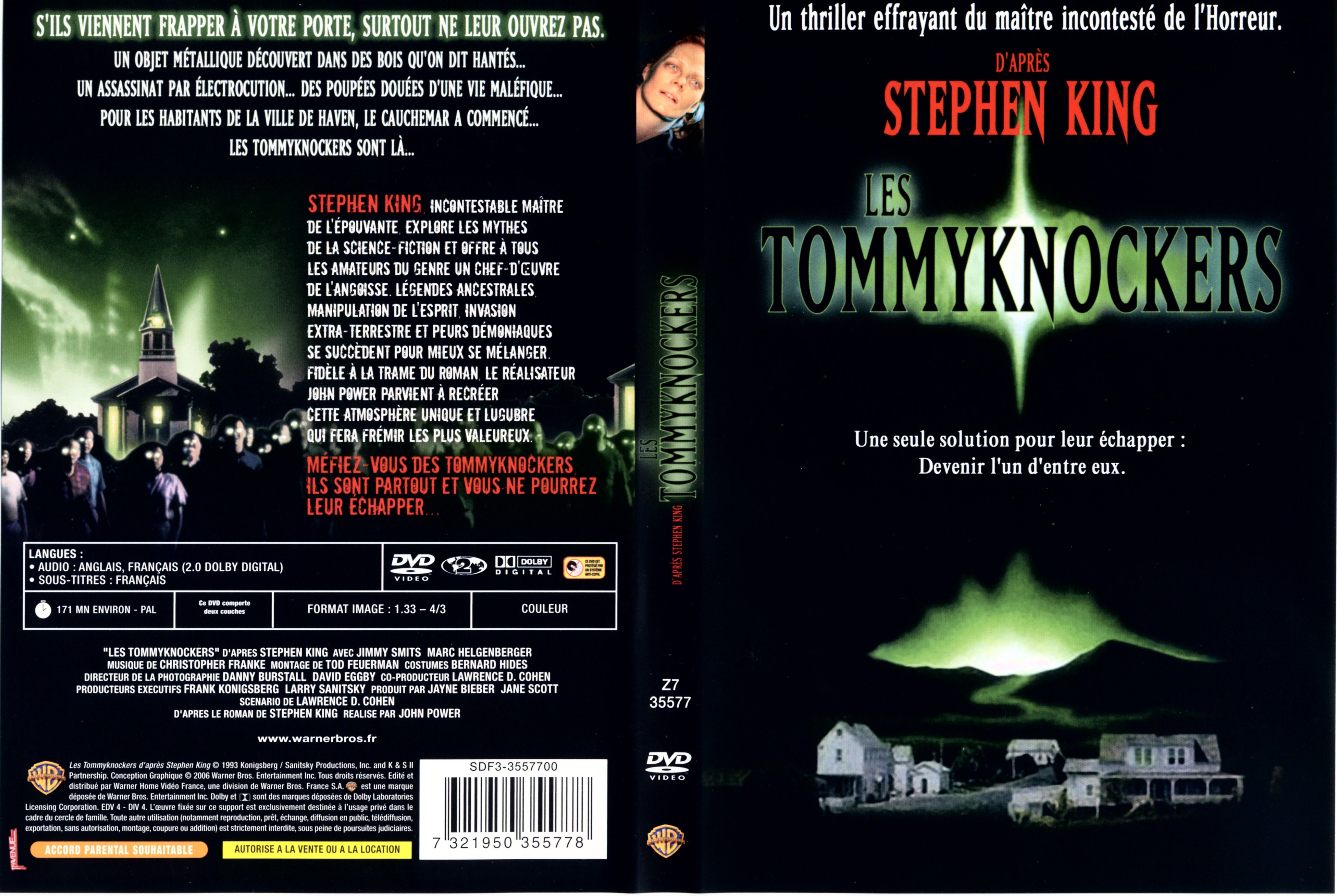 Jaquette DVD Les tommyknockers