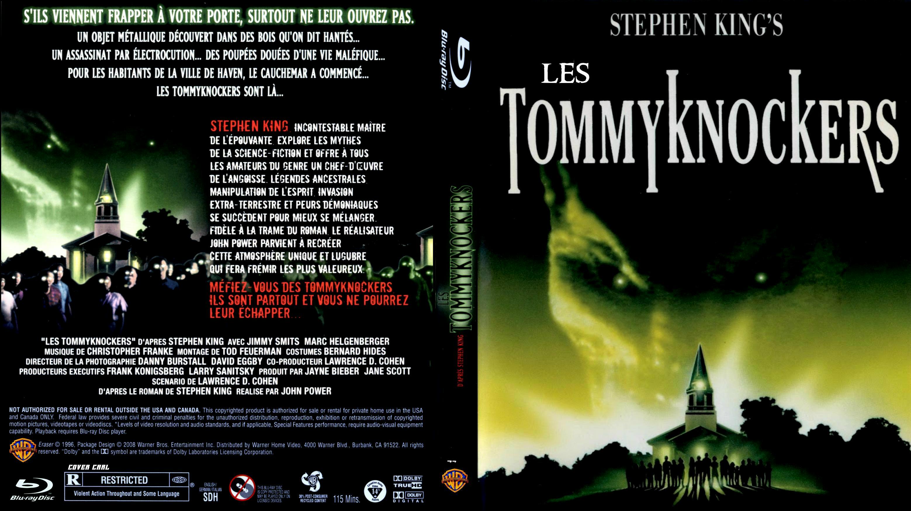 Jaquette DVD Les tommyknockers custom (BLU-RAY)