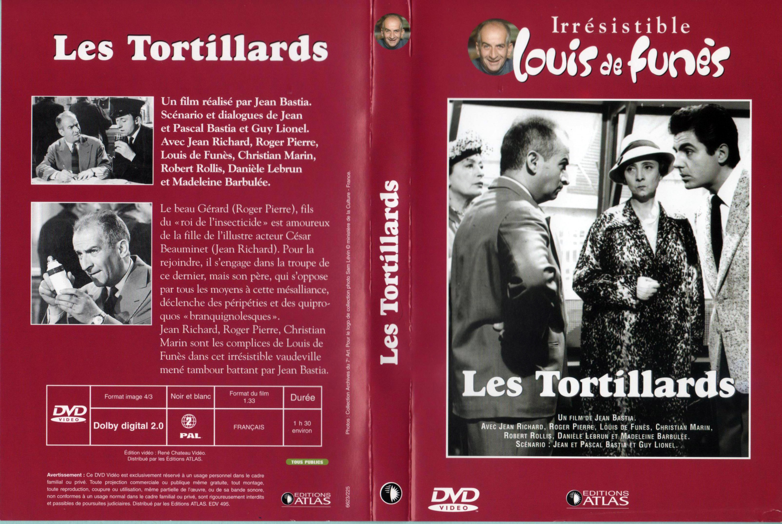 Jaquette DVD Les tortillards v2