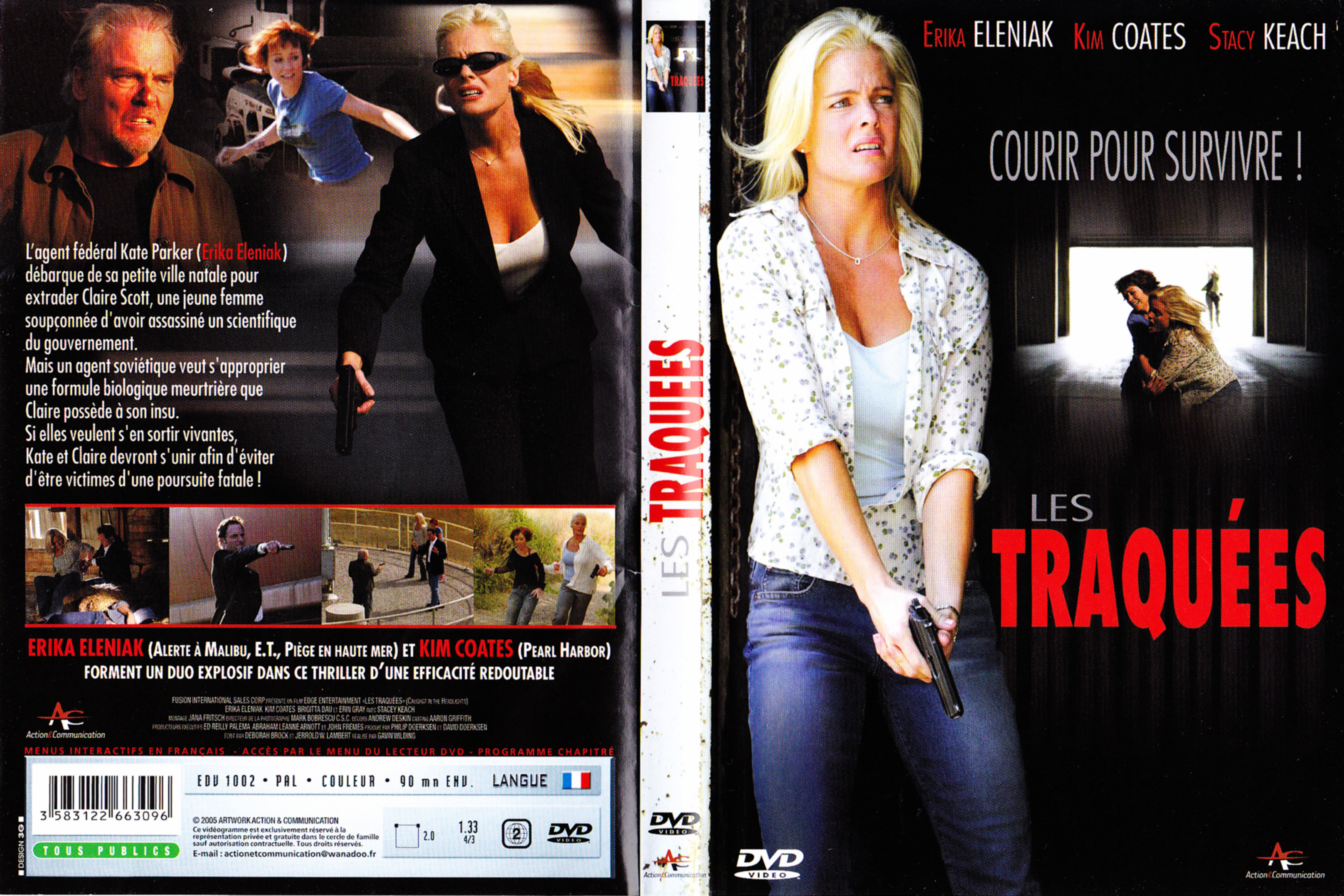 Jaquette DVD Les traques