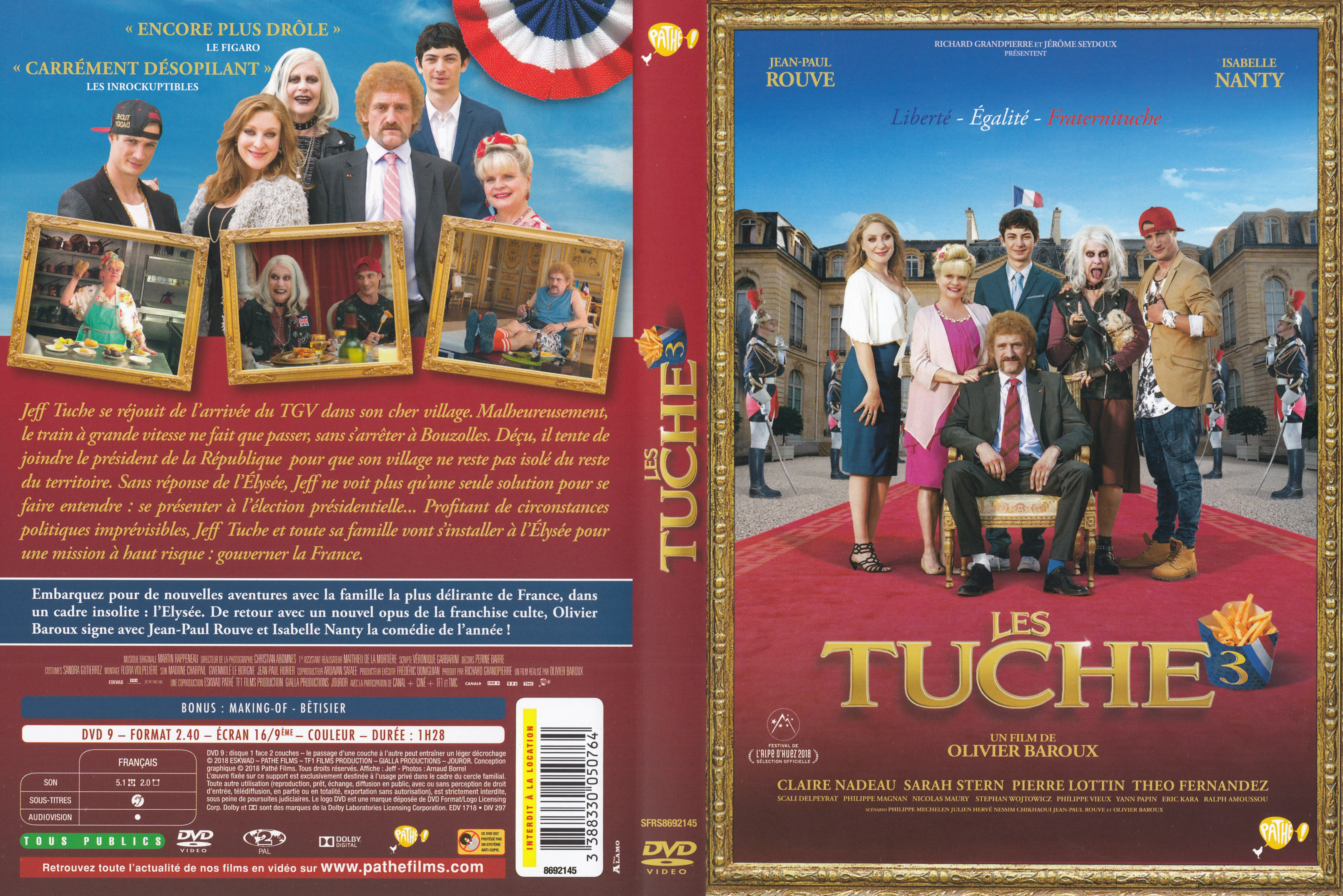 Jaquette DVD Les tuche 3