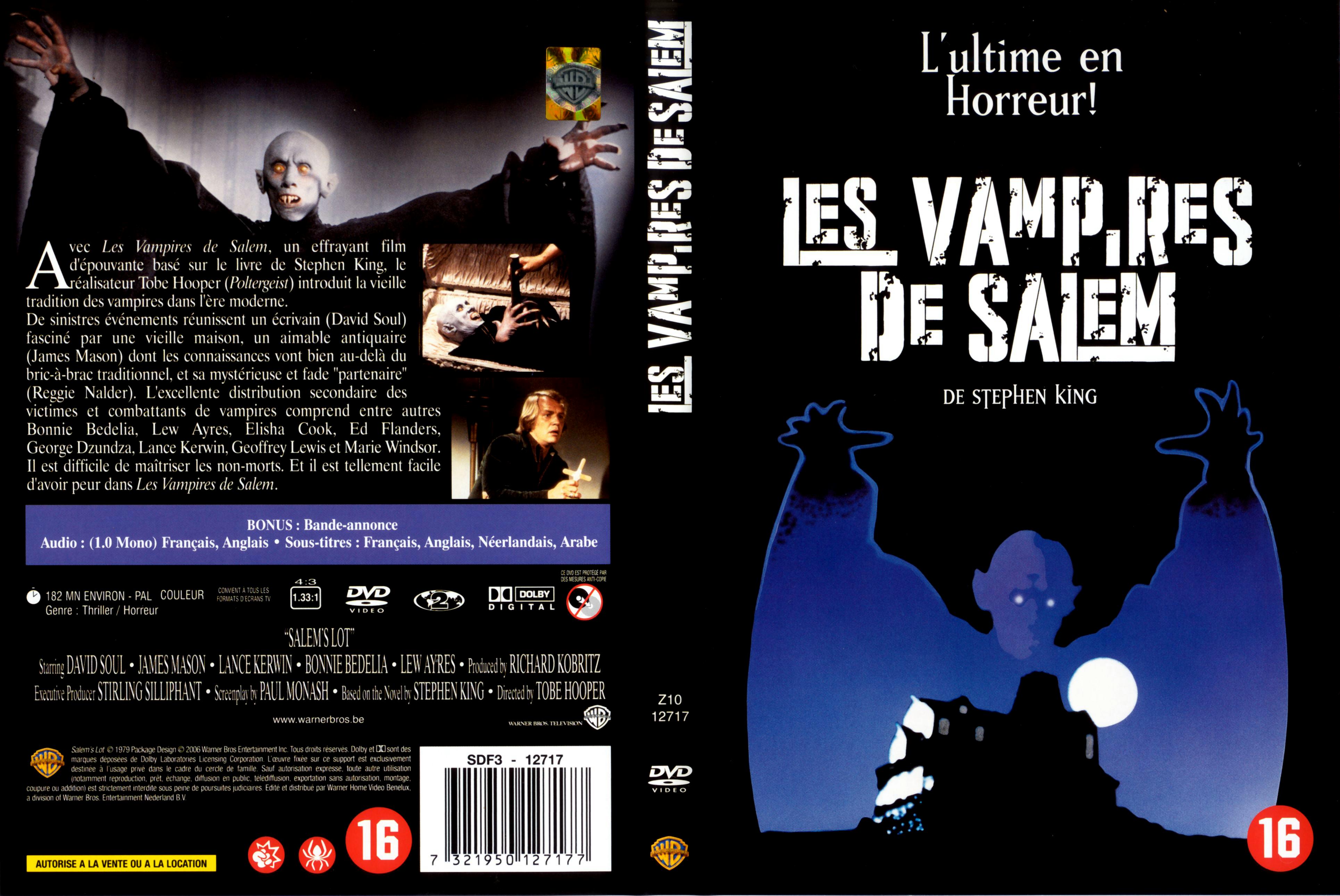 Jaquette DVD Les vampires de salem (1980) v2