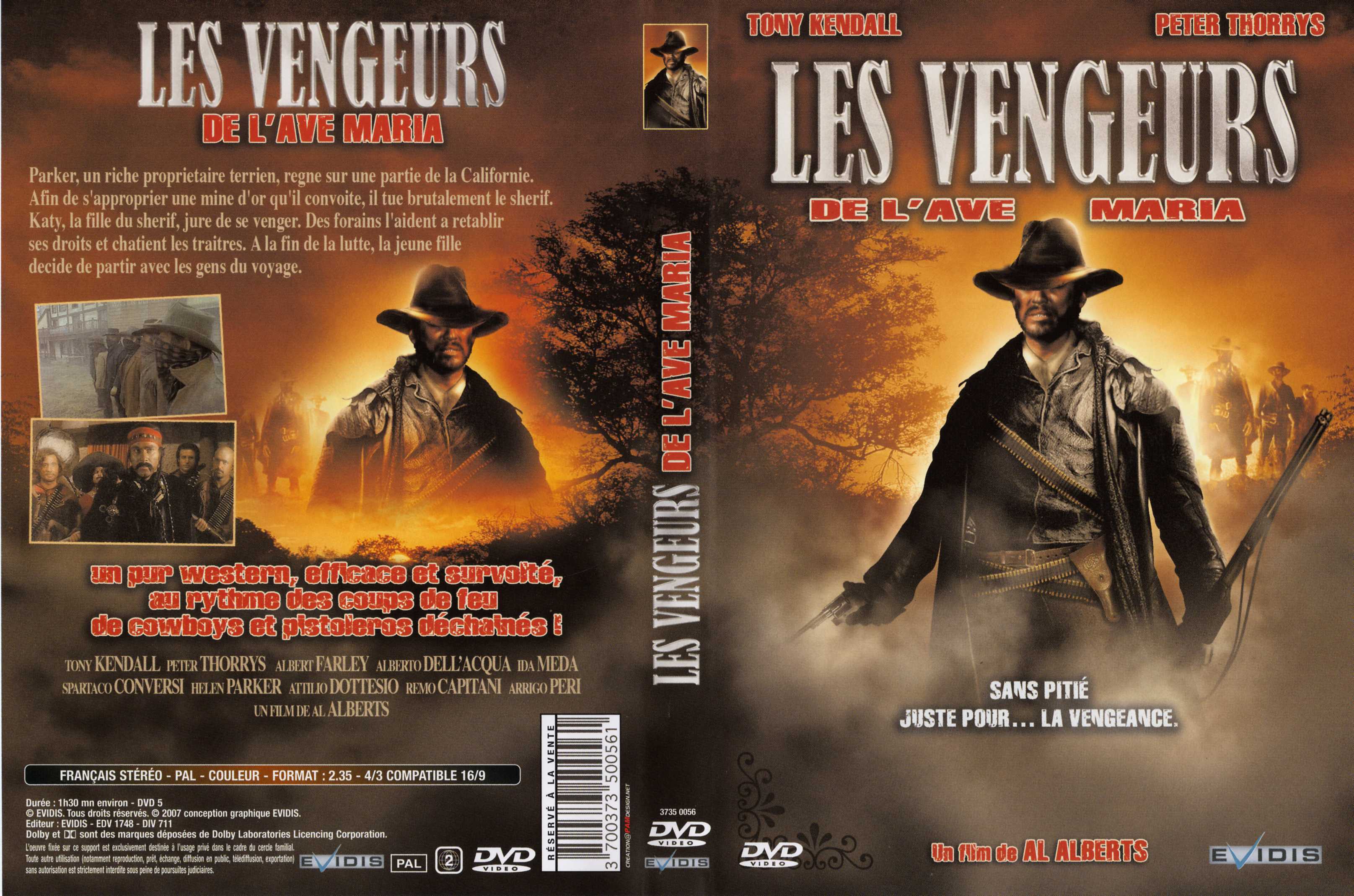 Jaquette DVD Les vengeurs de l