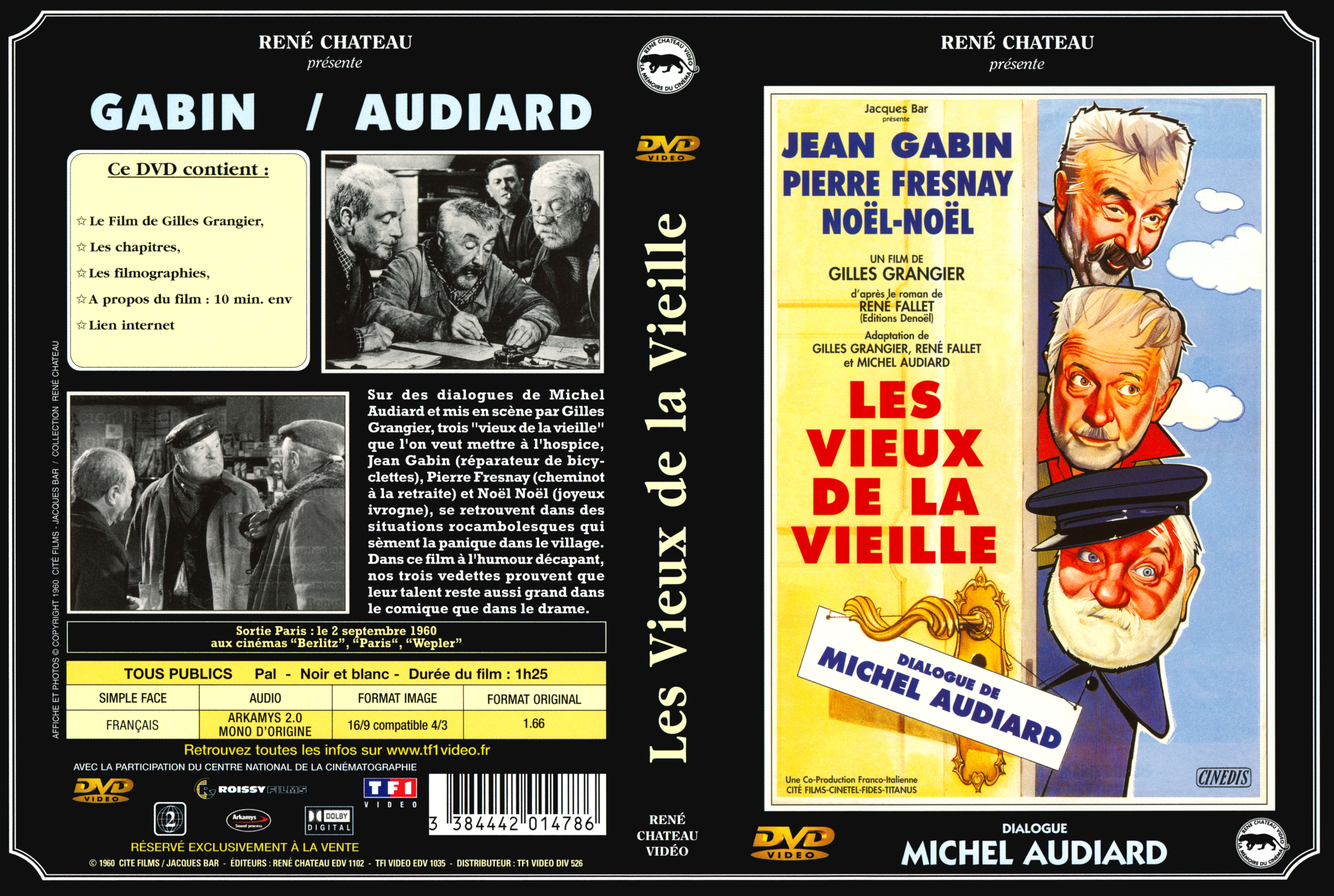 Jaquette DVD Les vieux de la vieille v2