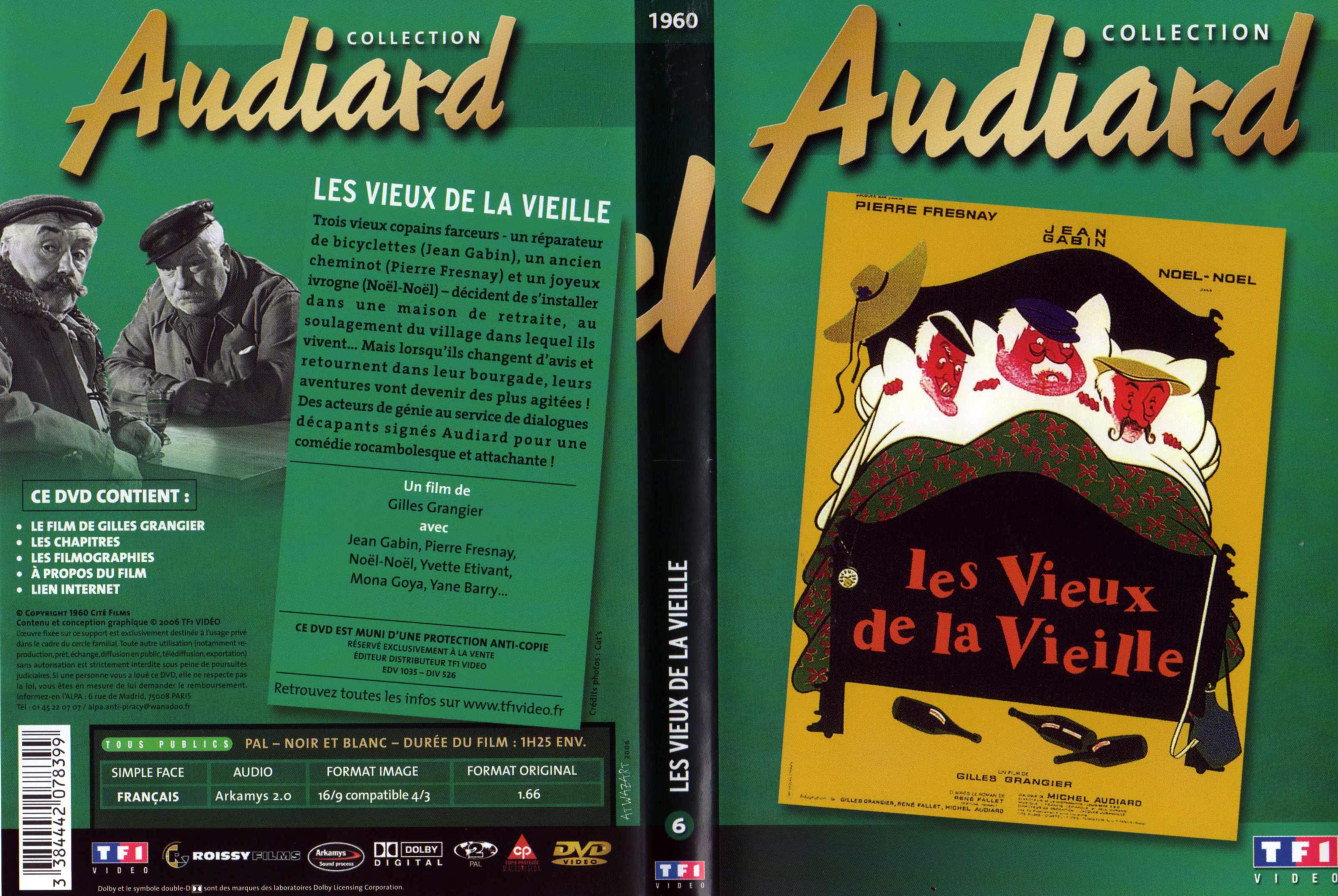 Jaquette DVD Les vieux de la vieille v3