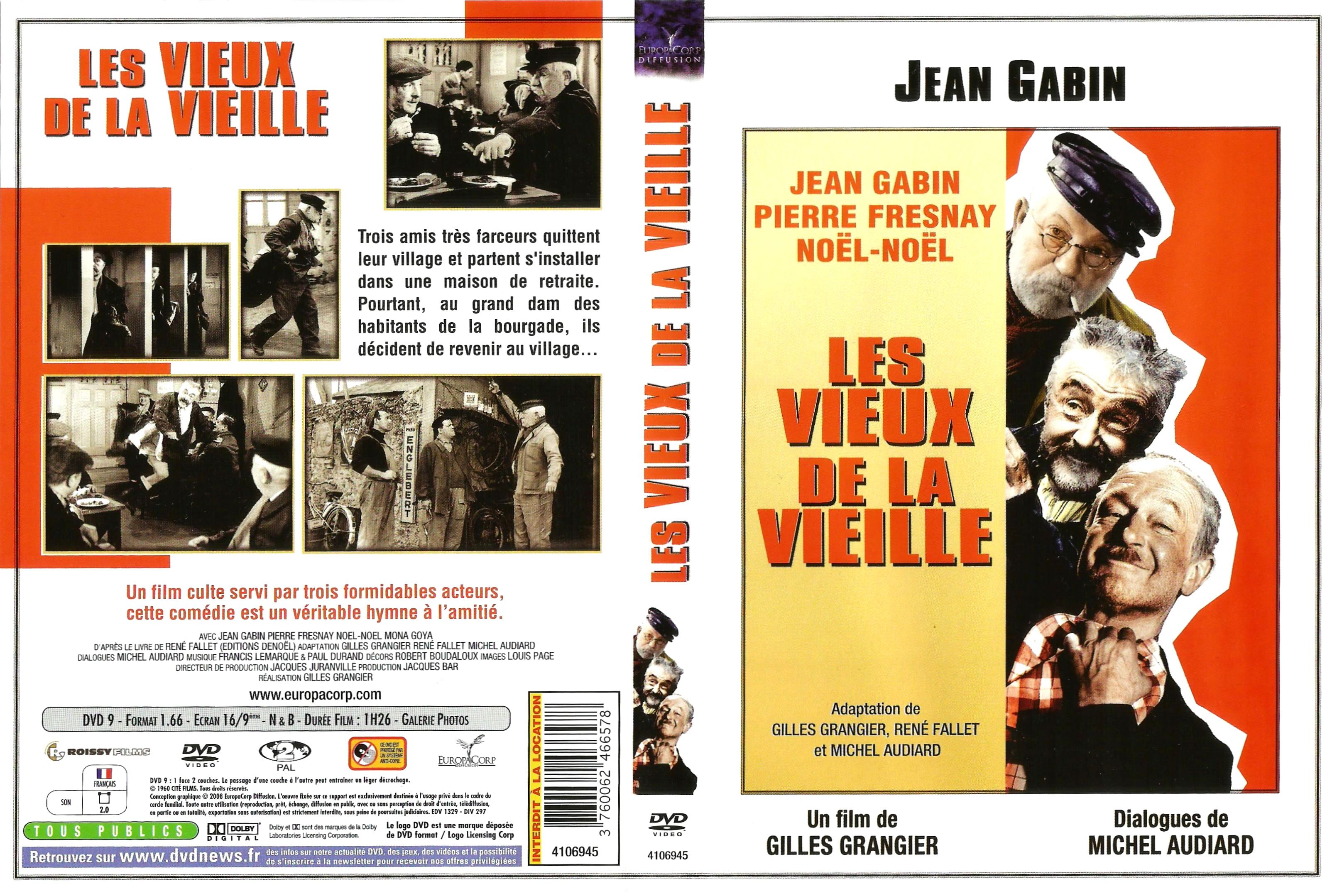 Jaquette DVD Les vieux de la vieille v4