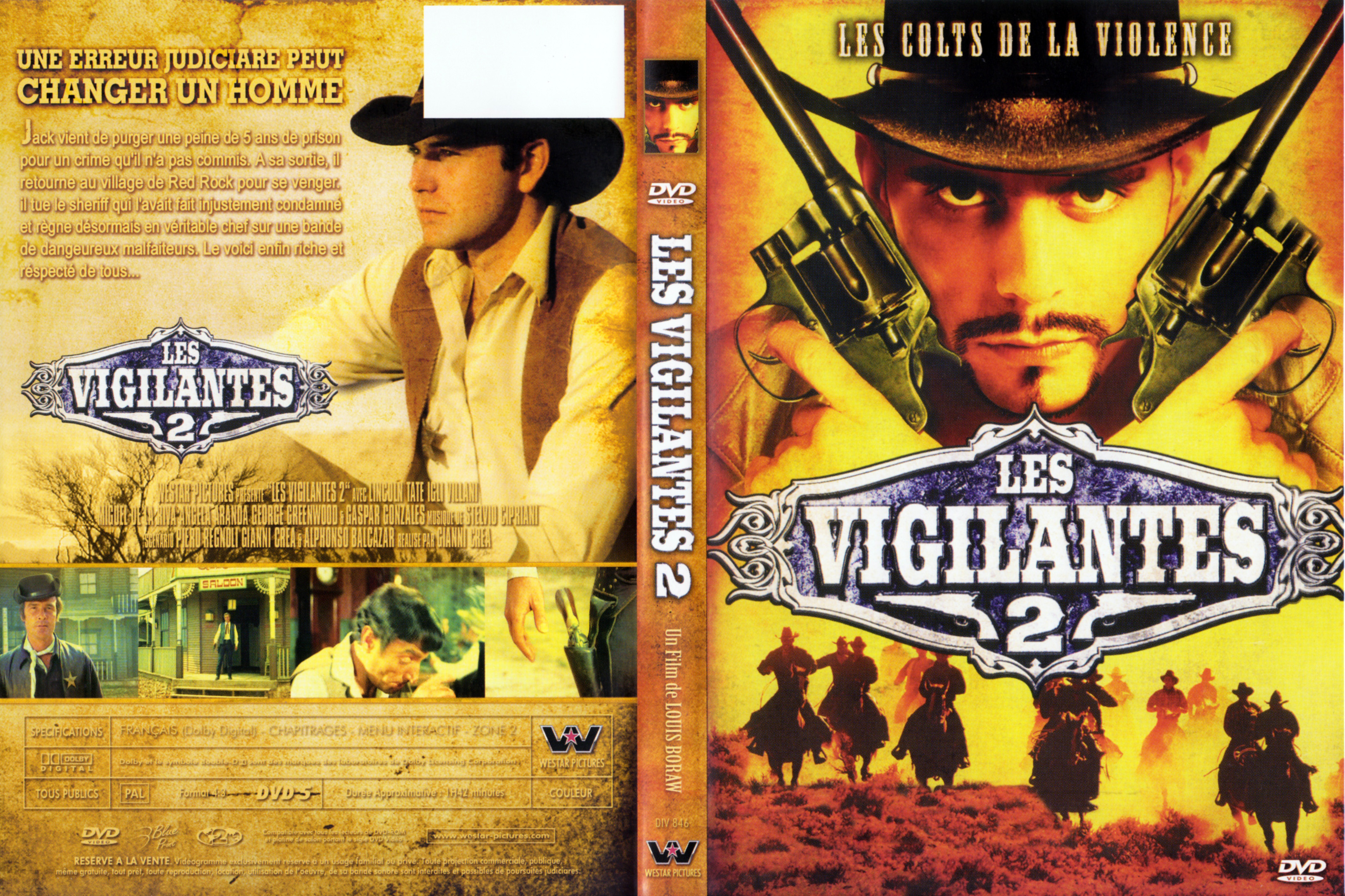 Jaquette DVD Les vigilantes 2