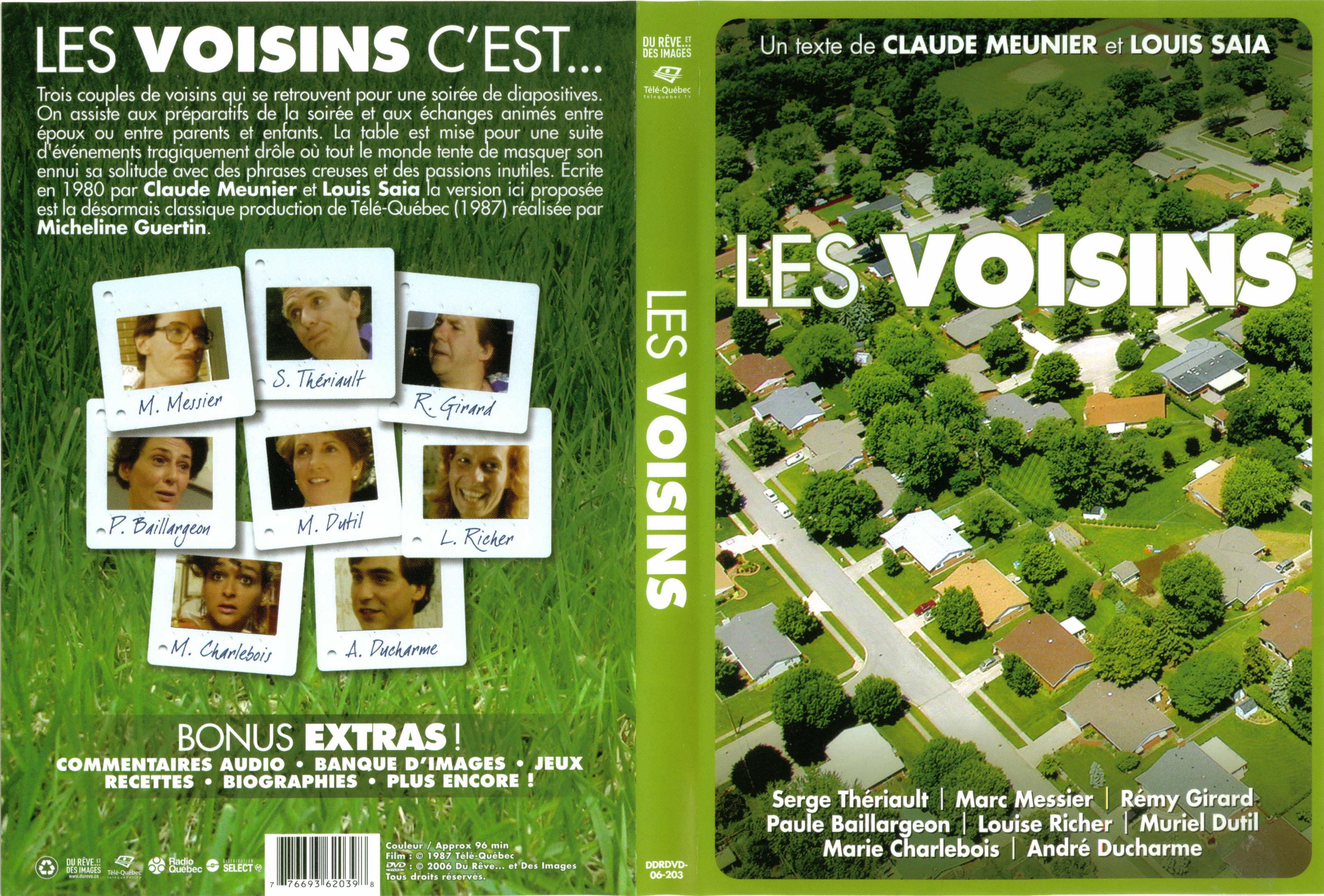 Jaquette DVD Les voisins