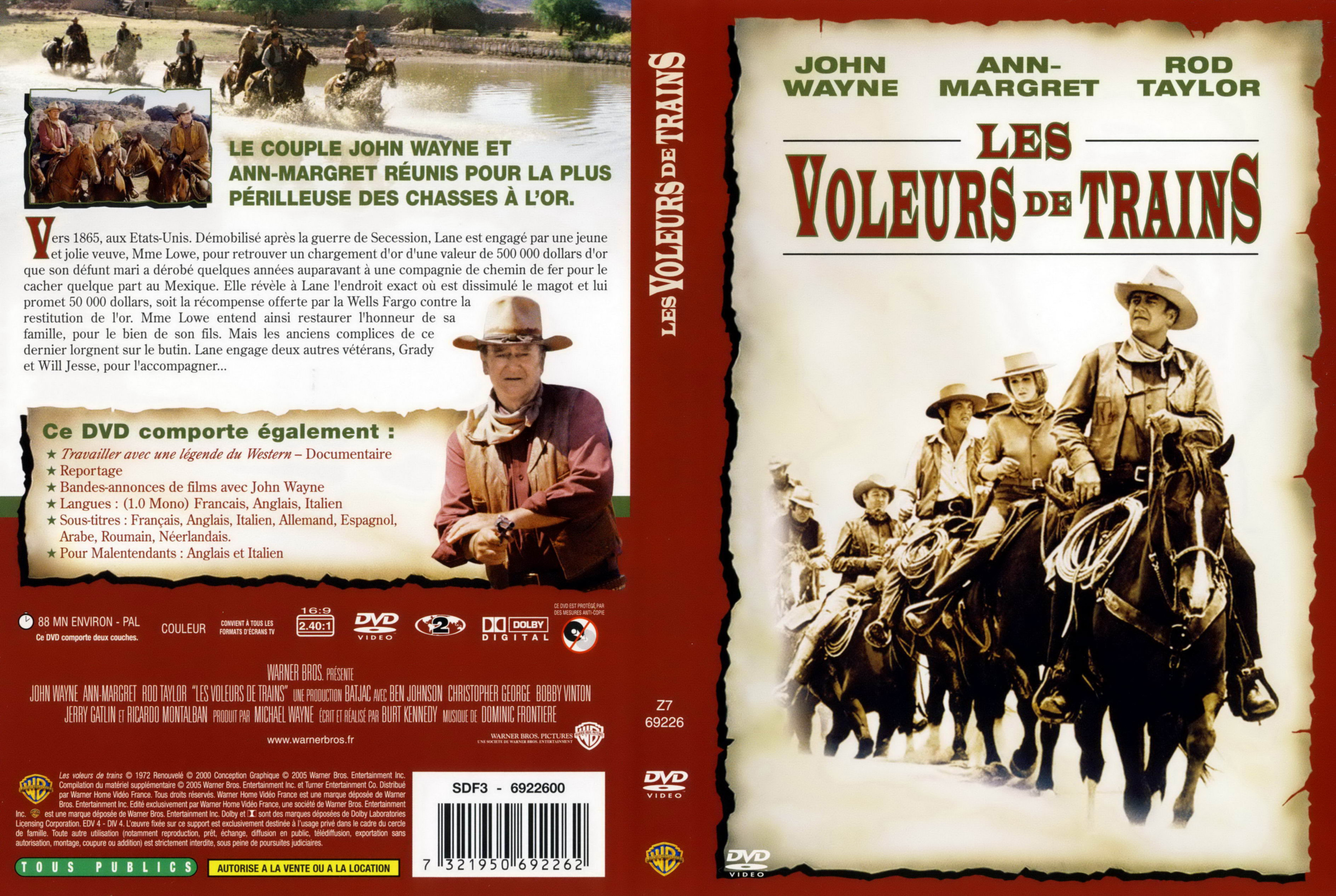 Jaquette DVD Les voleurs de trains