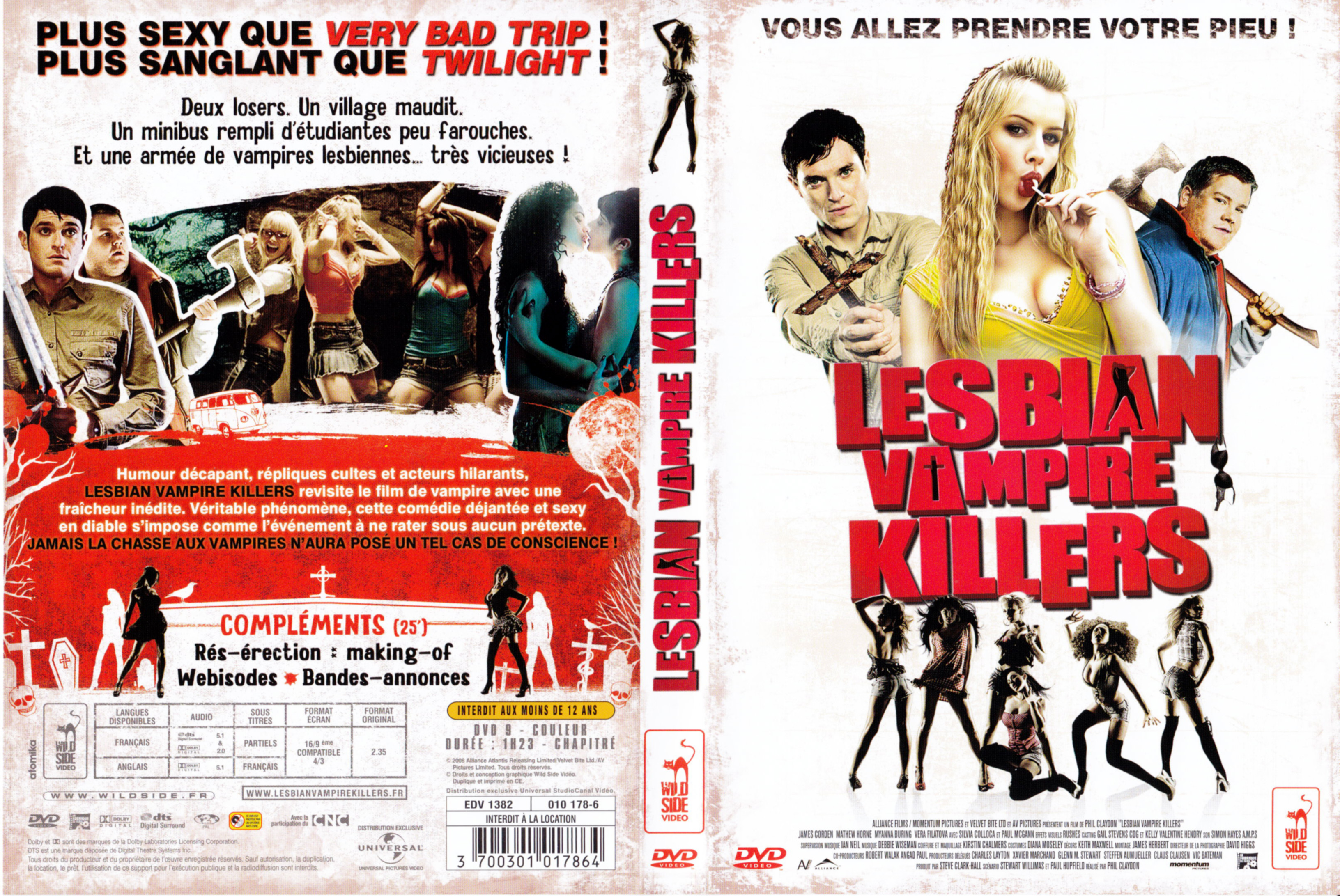 Jaquette Dvd De Lesbian Vampire Killers Cinéma Passion