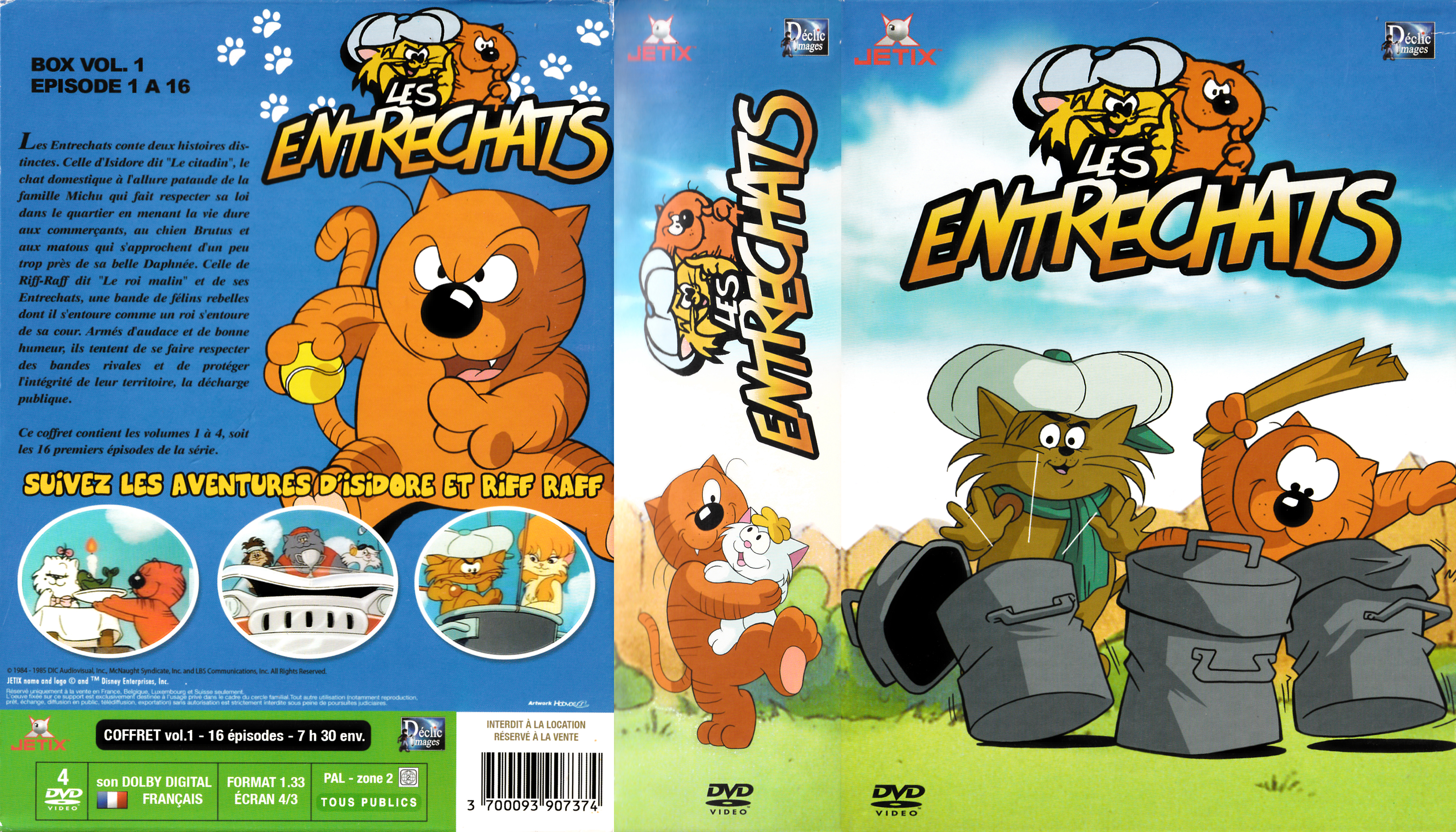 Jaquette DVD Less entrechats coffret 1