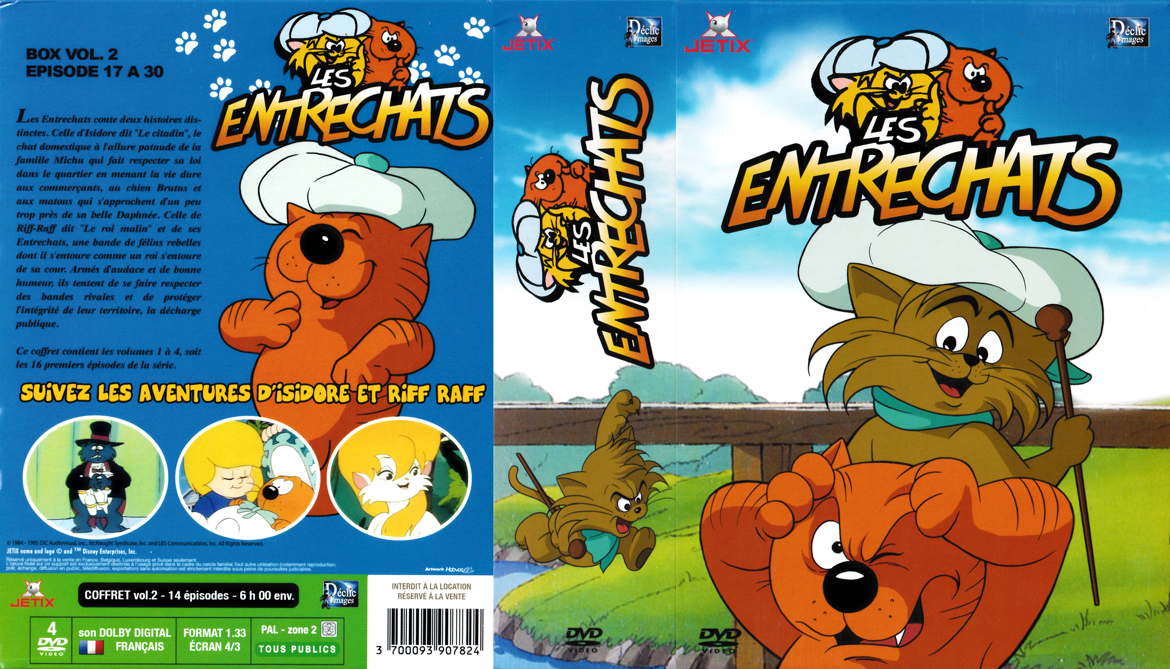 Jaquette DVD Less entrechats coffret 2