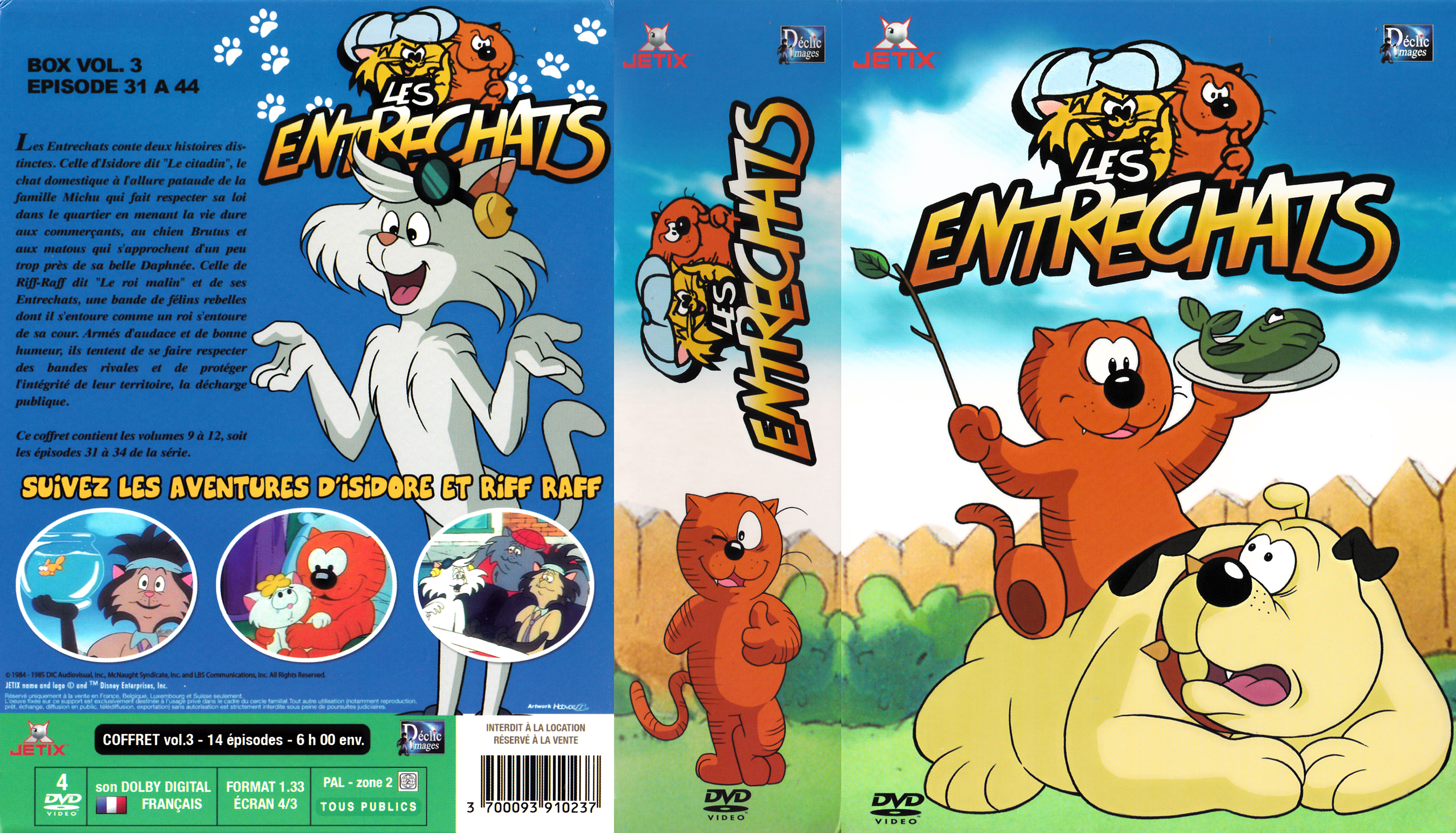 Jaquette DVD Less entrechats coffret 3