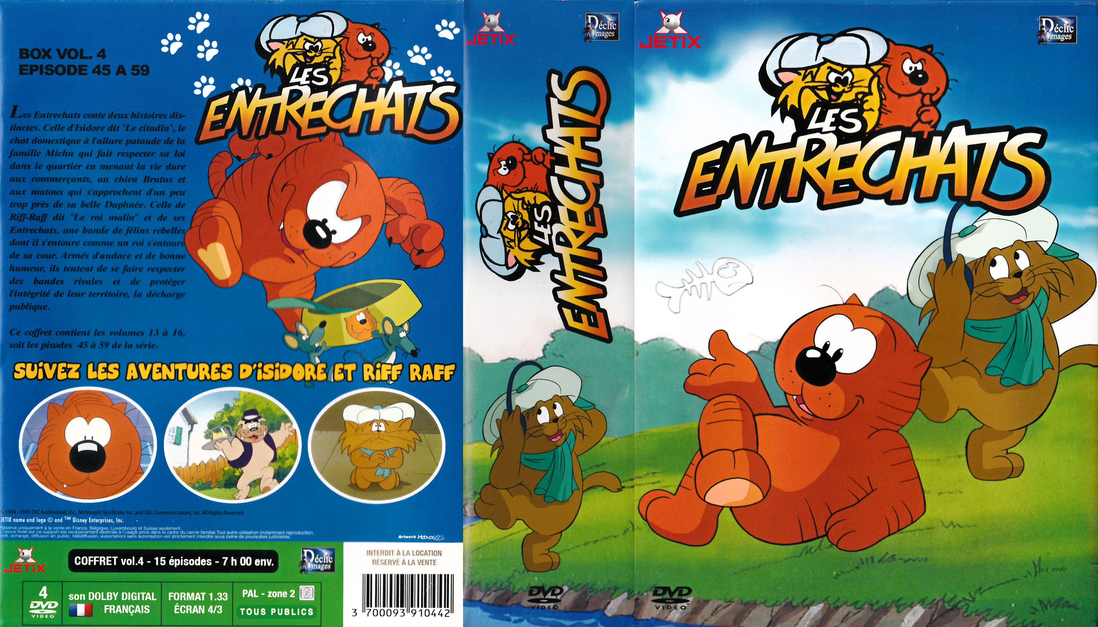 Jaquette DVD Less entrechats coffret 4