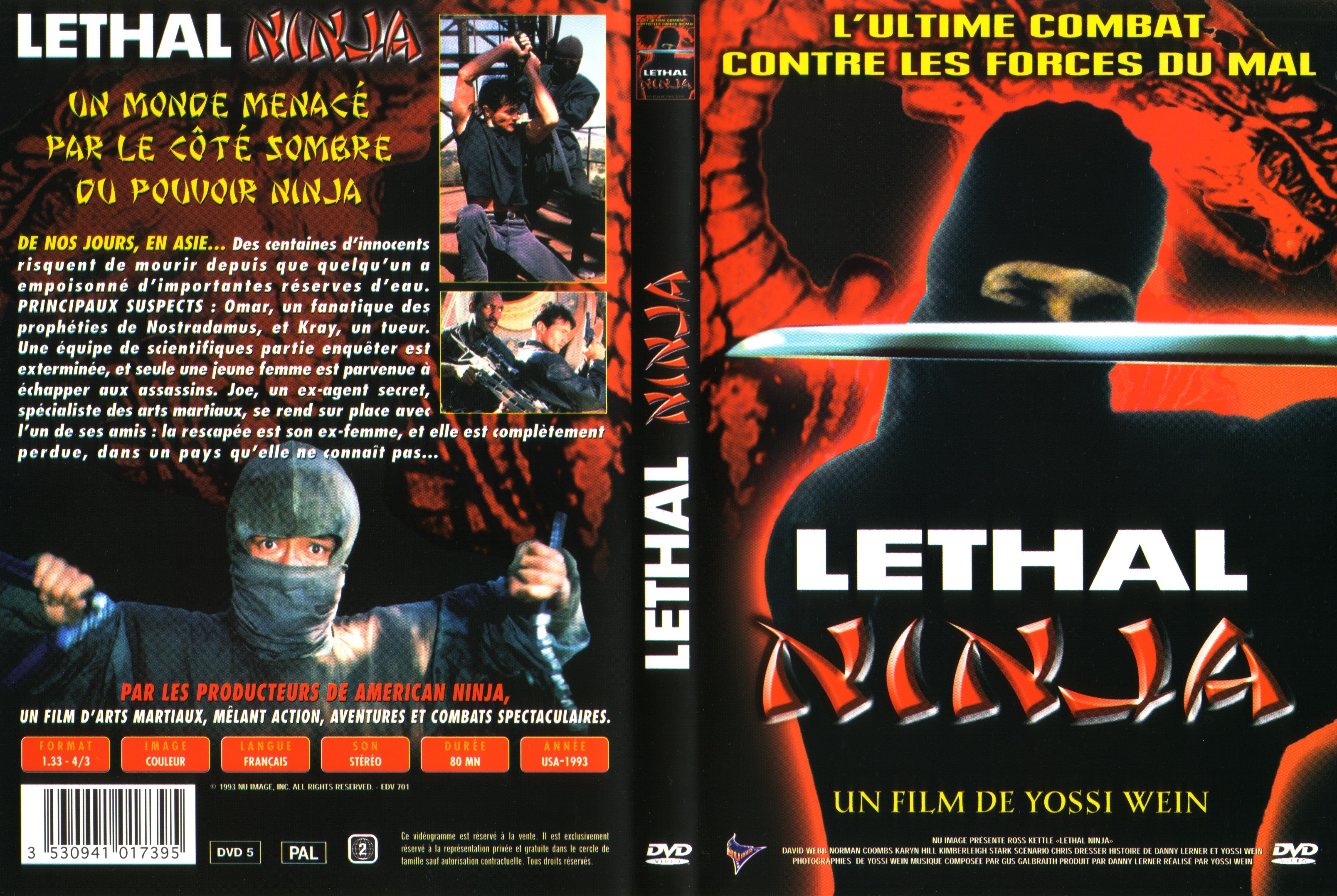 Jaquette DVD Lethal ninja