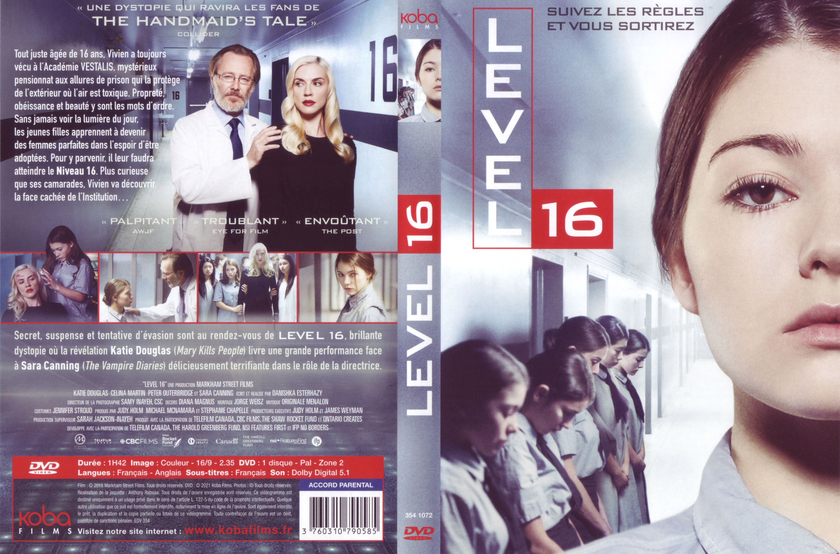 Jaquette DVD Level 16