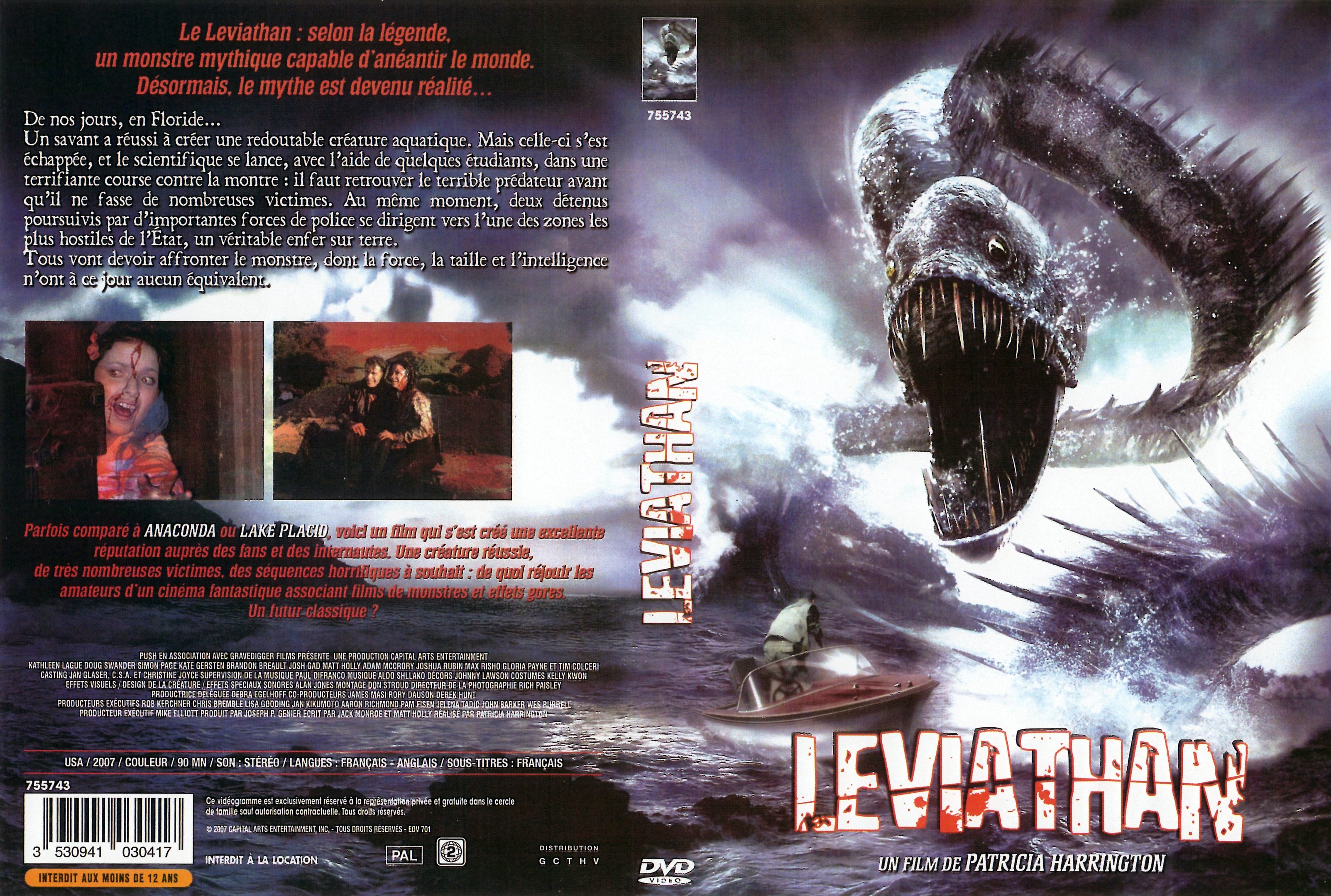 Jaquette DVD Leviathan (2007)