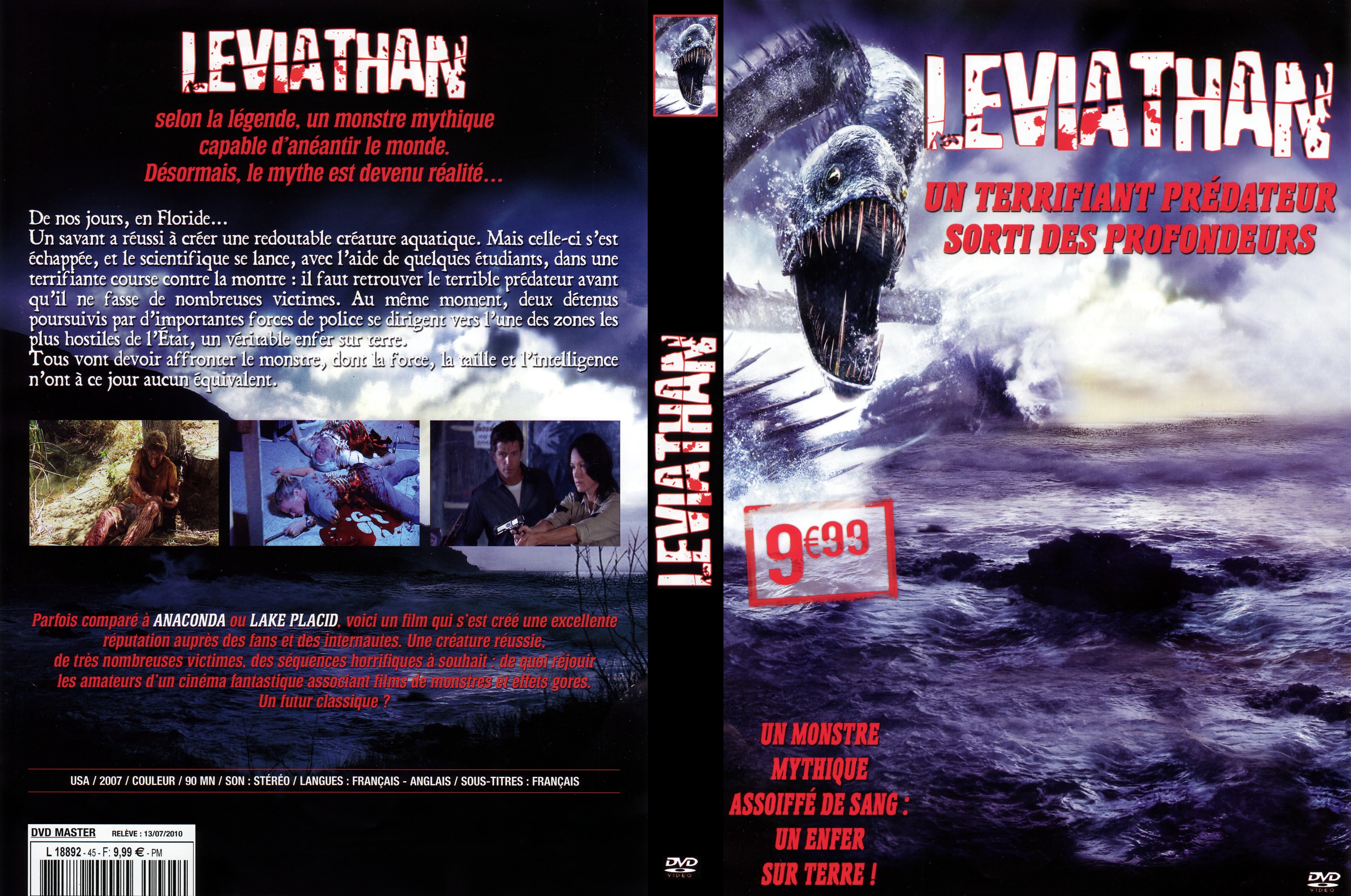 Jaquette DVD Leviathan (2007) v2