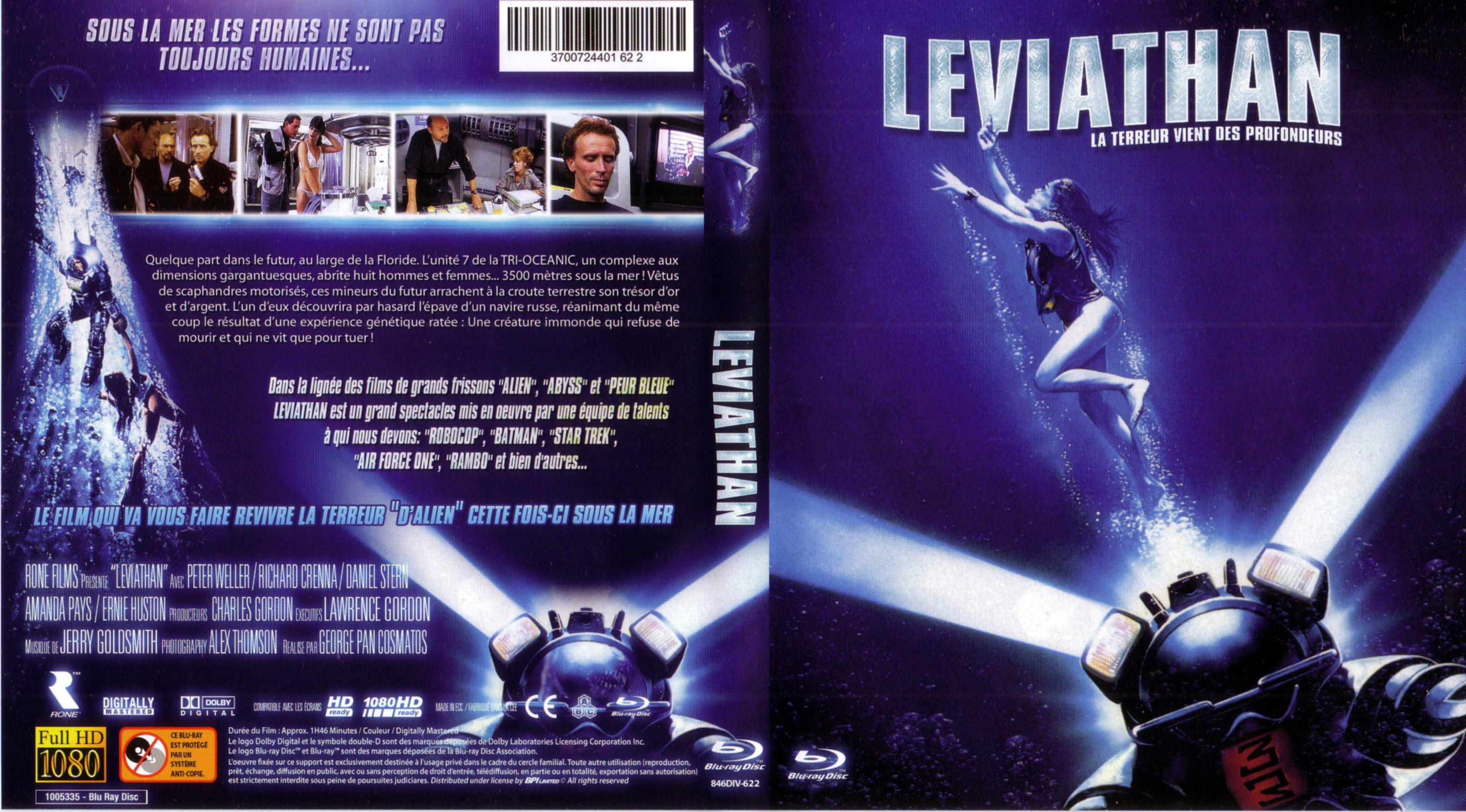 Jaquette DVD Leviathan (BLU-RAY)