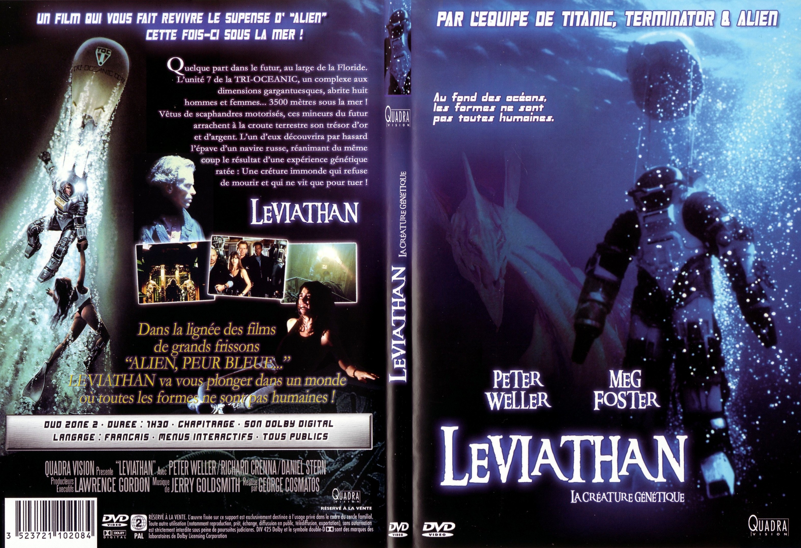 Jaquette DVD Leviathan - SLIM v2