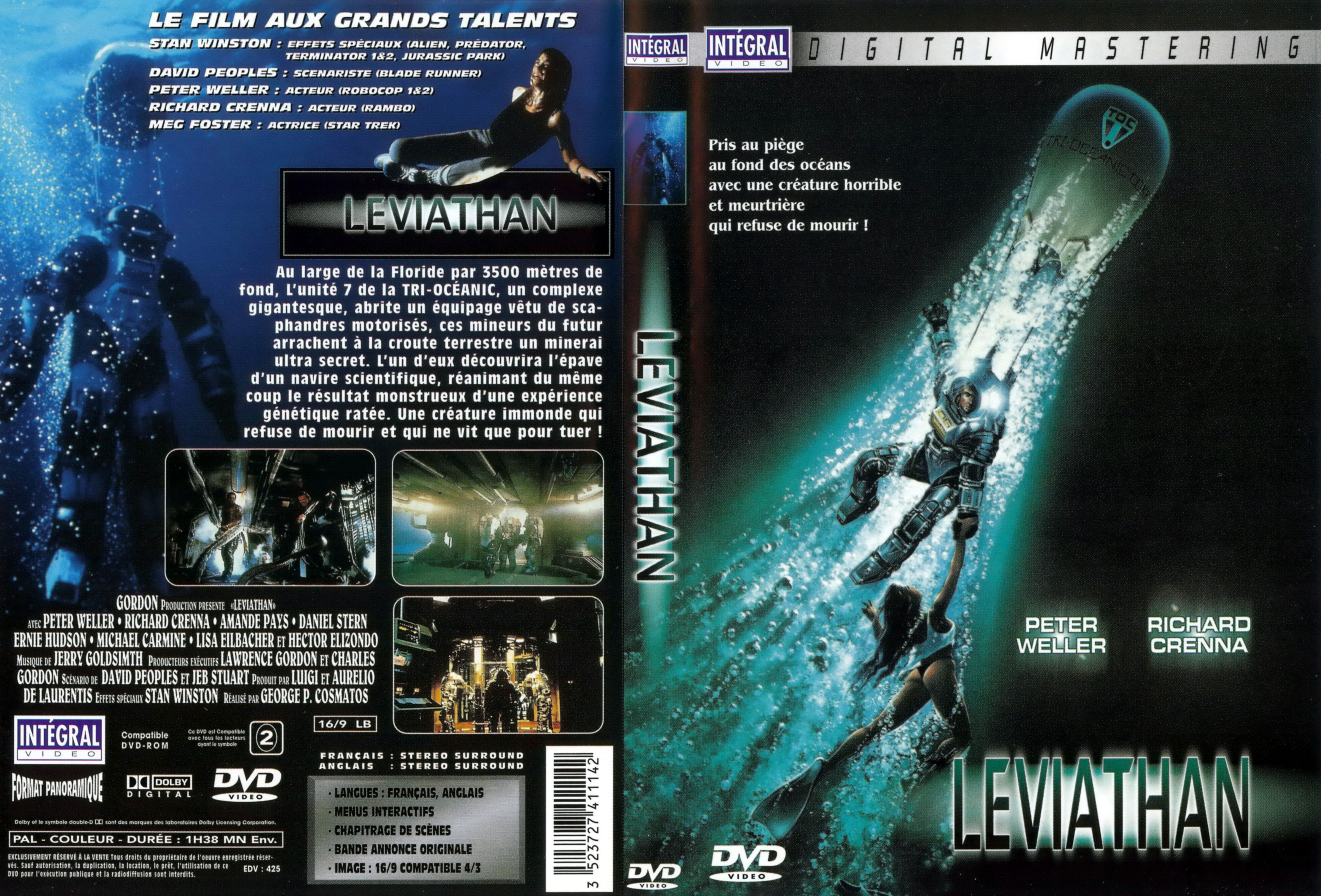 Jaquette DVD Leviathan v2