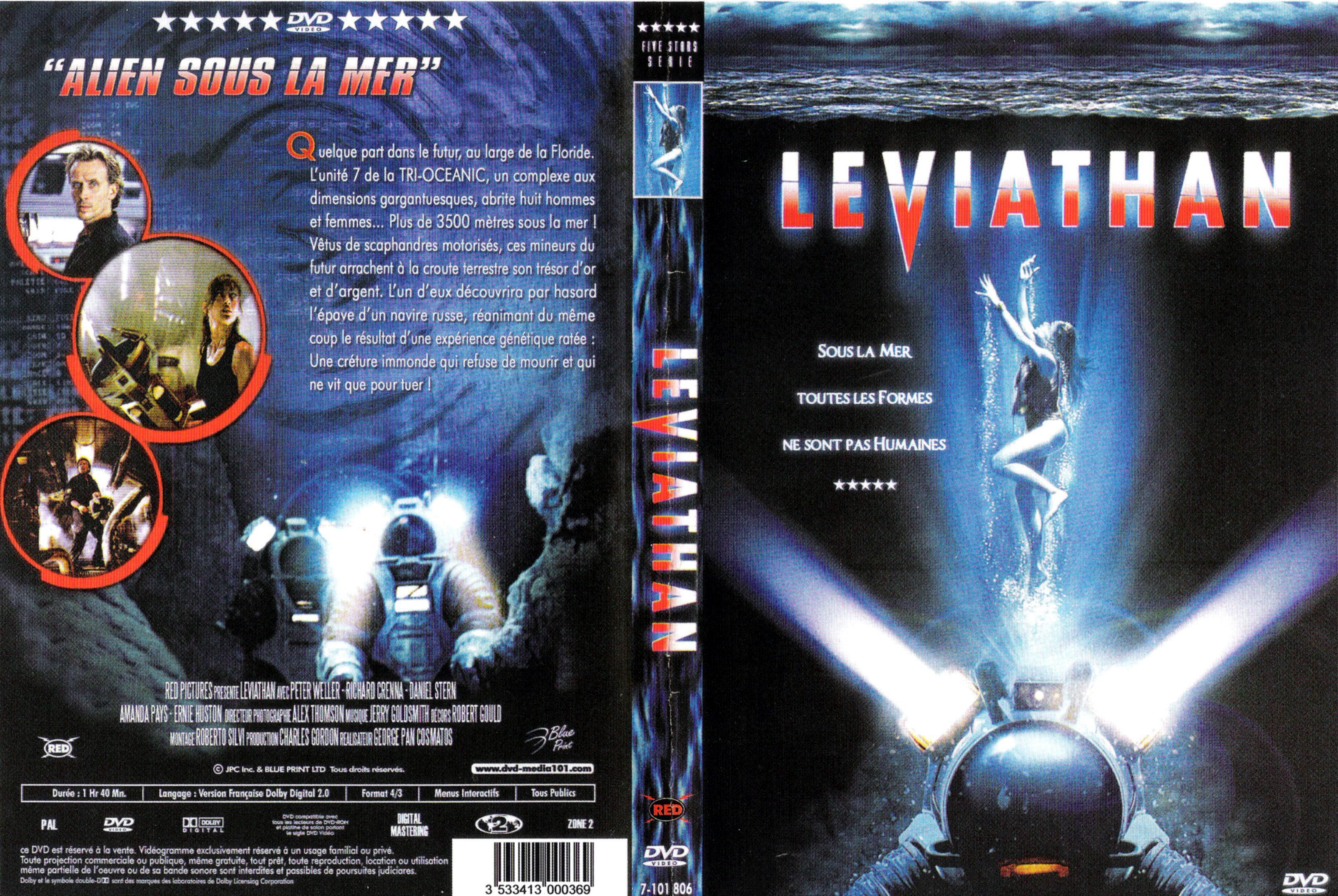 Jaquette DVD Leviathan v5