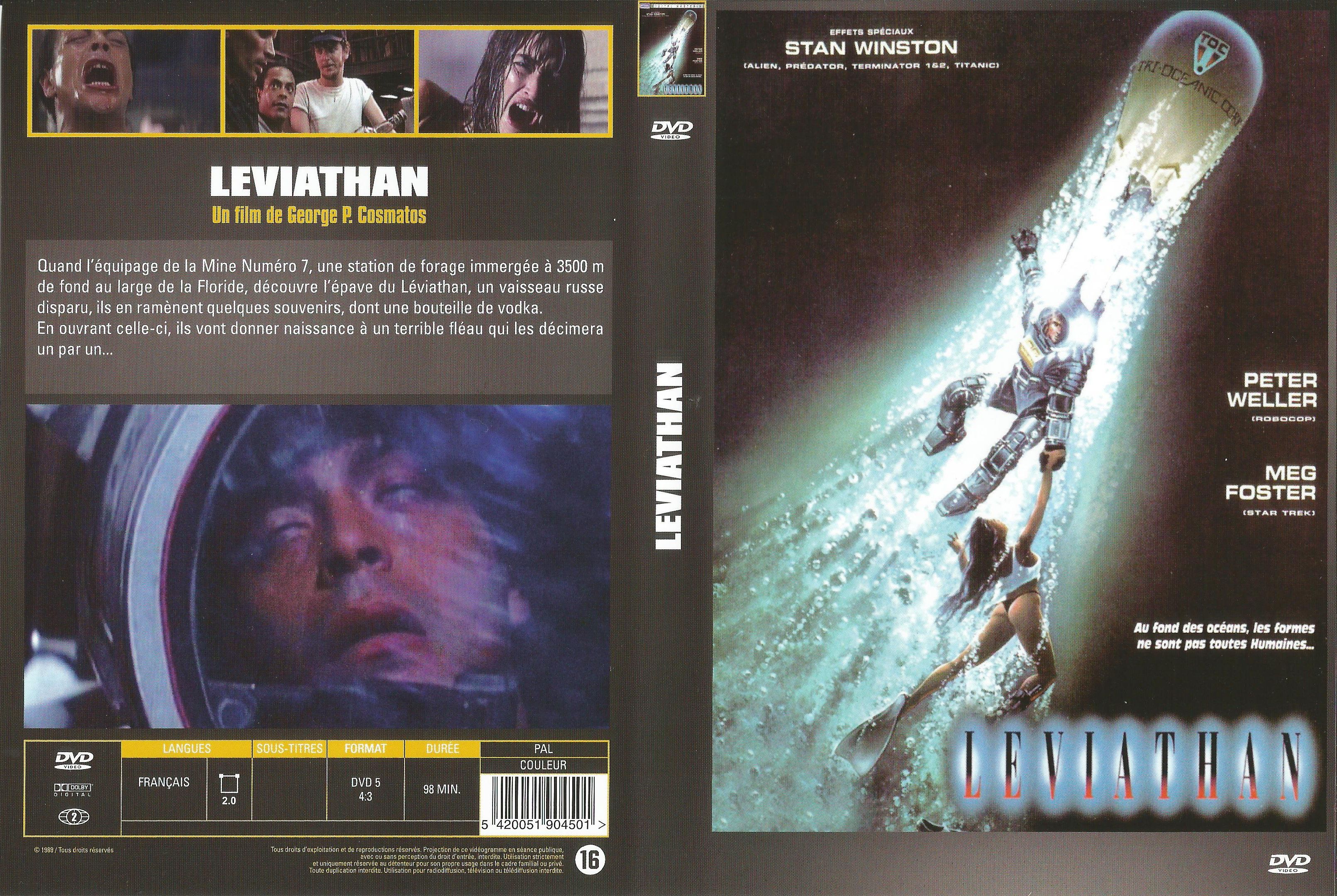 Jaquette DVD Leviathan v6