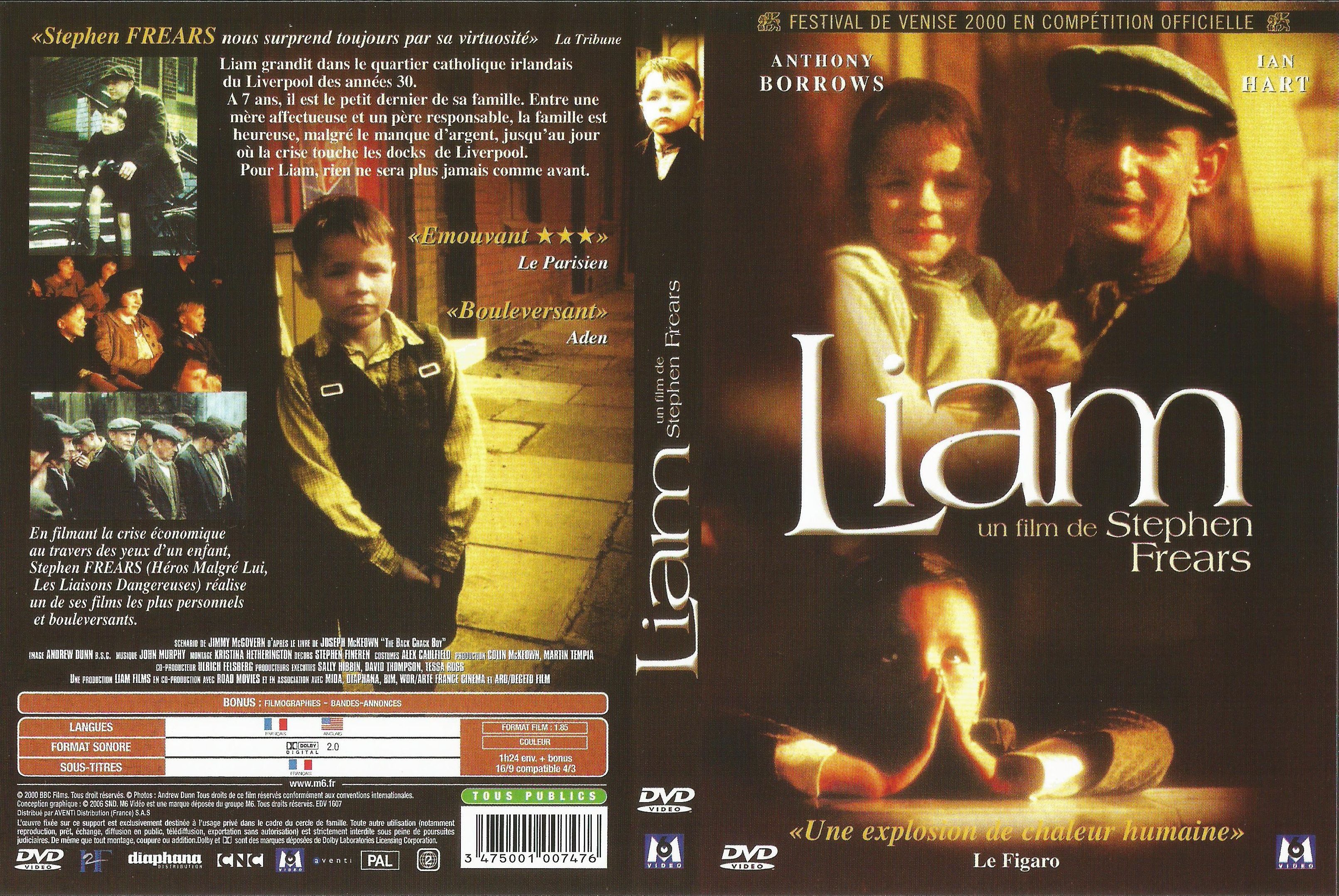 Jaquette DVD Liam