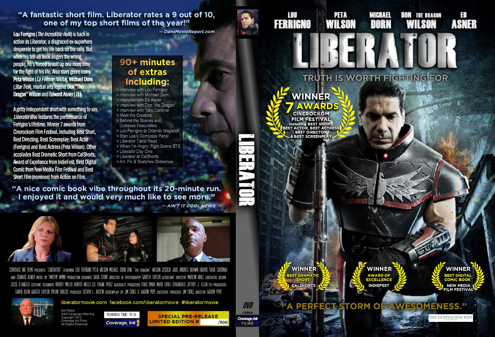 Jaquette DVD Liberator custom Zone 1