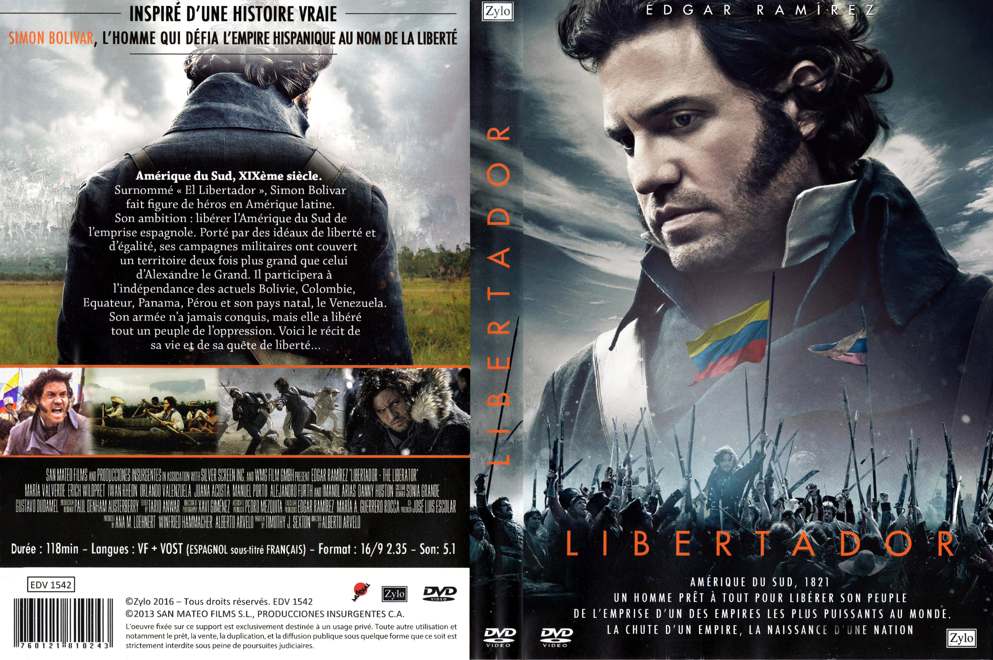 Jaquette DVD Libertador